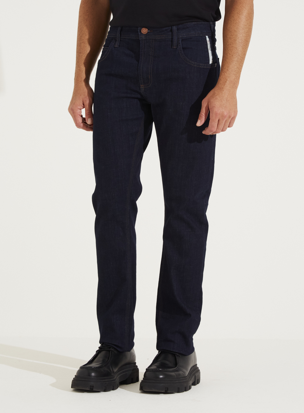 CALÇA JEANS PAUL SLIM 40 INDIGO