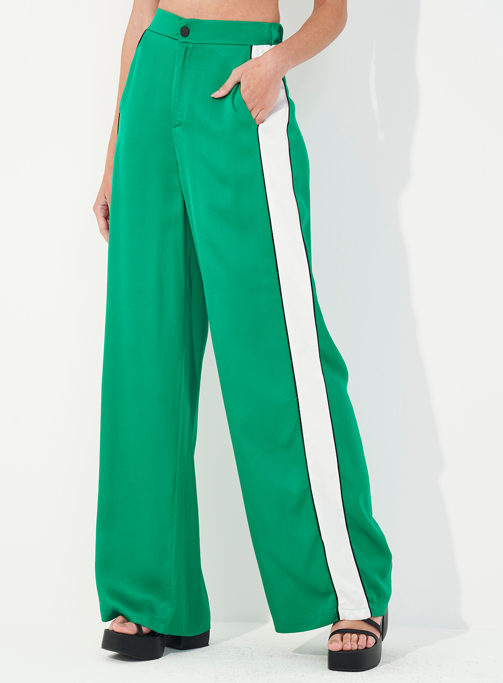 CALCA COLCCI 38 VERDE WABI