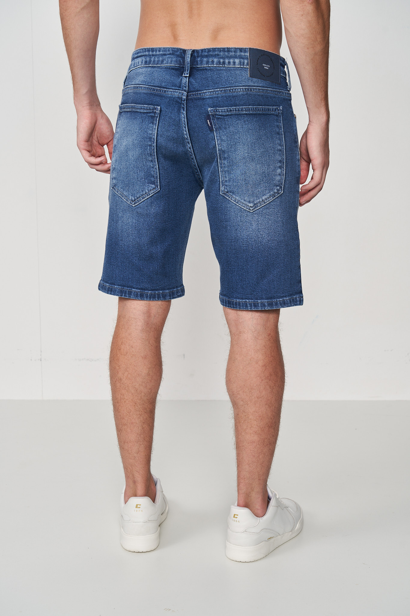 BERMUDA JEANS DAVI 38 INDIGO