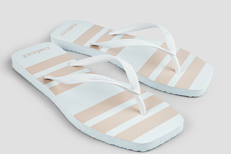 CHINELO FEM COLCCI LINHAS CLASSIC 33-34 BEGE BIENT