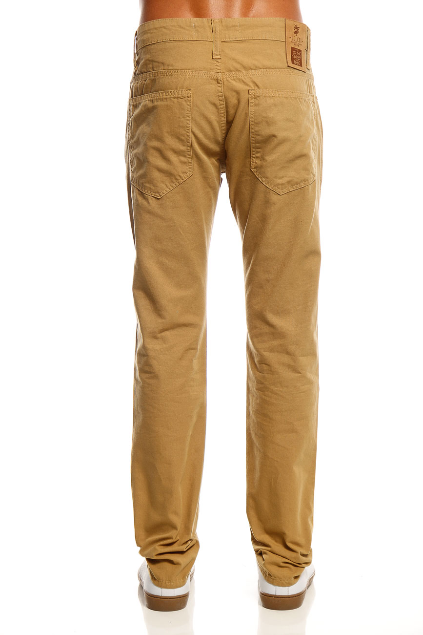 CALÇA SARJA FELIPE 38 VERDE JANI