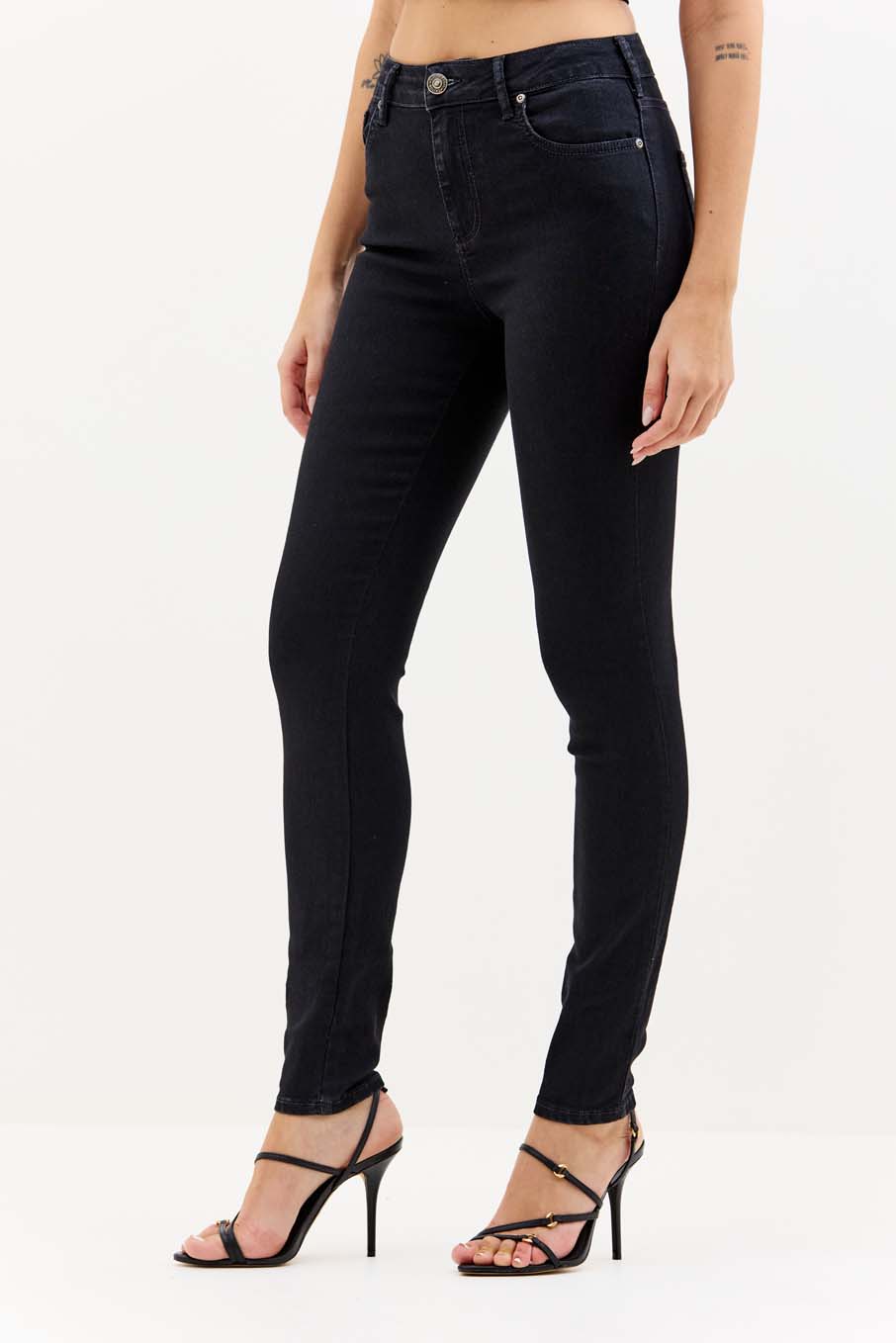 CALÇA JEANS MICHELE 38 IND.PRETO