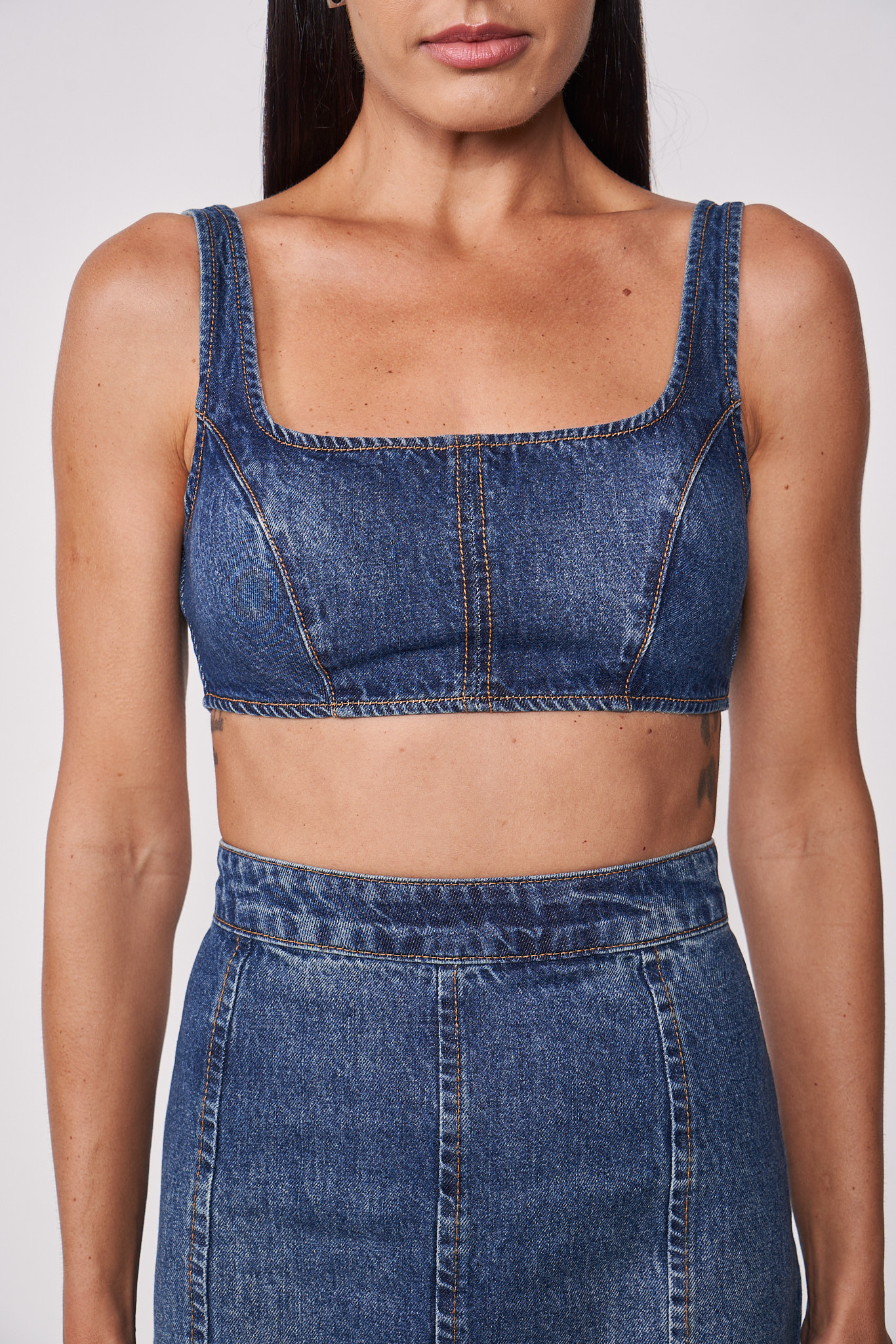 TOP JEANS G INDIGO