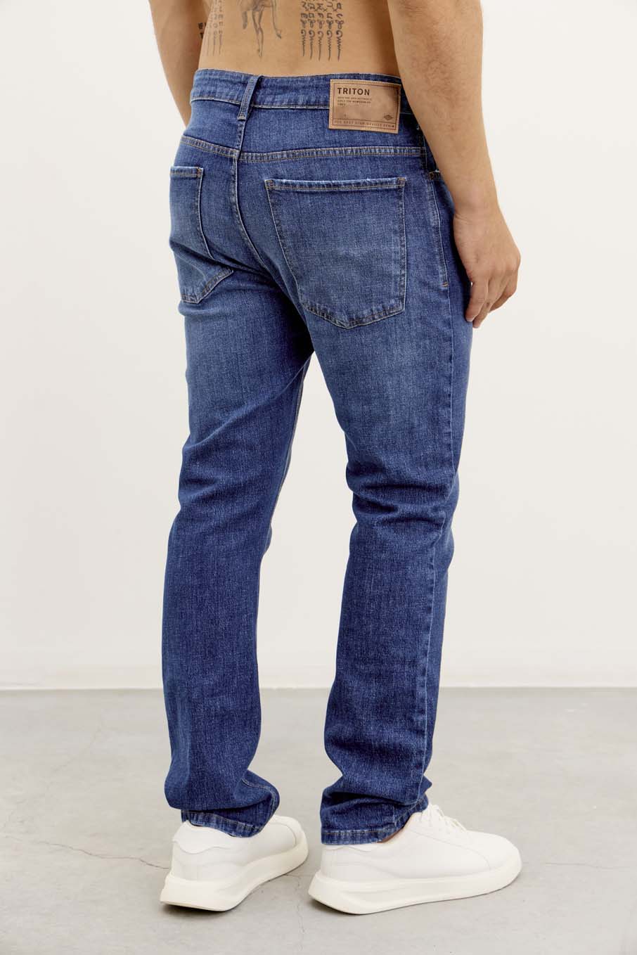 CALÇA JEANS LEO 46 INDIGO