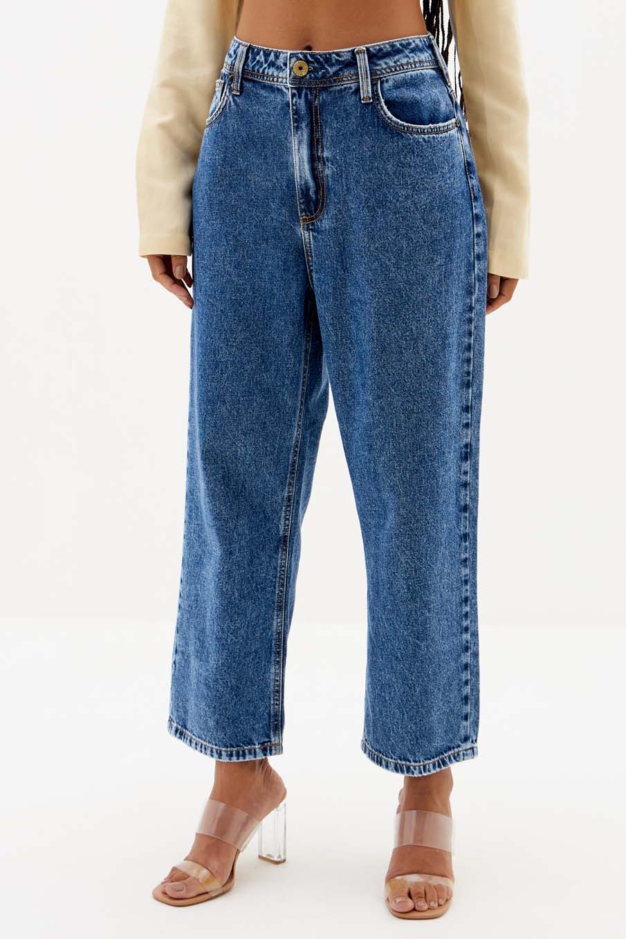 CALÇA JEANS CAROL 38 INDIGO