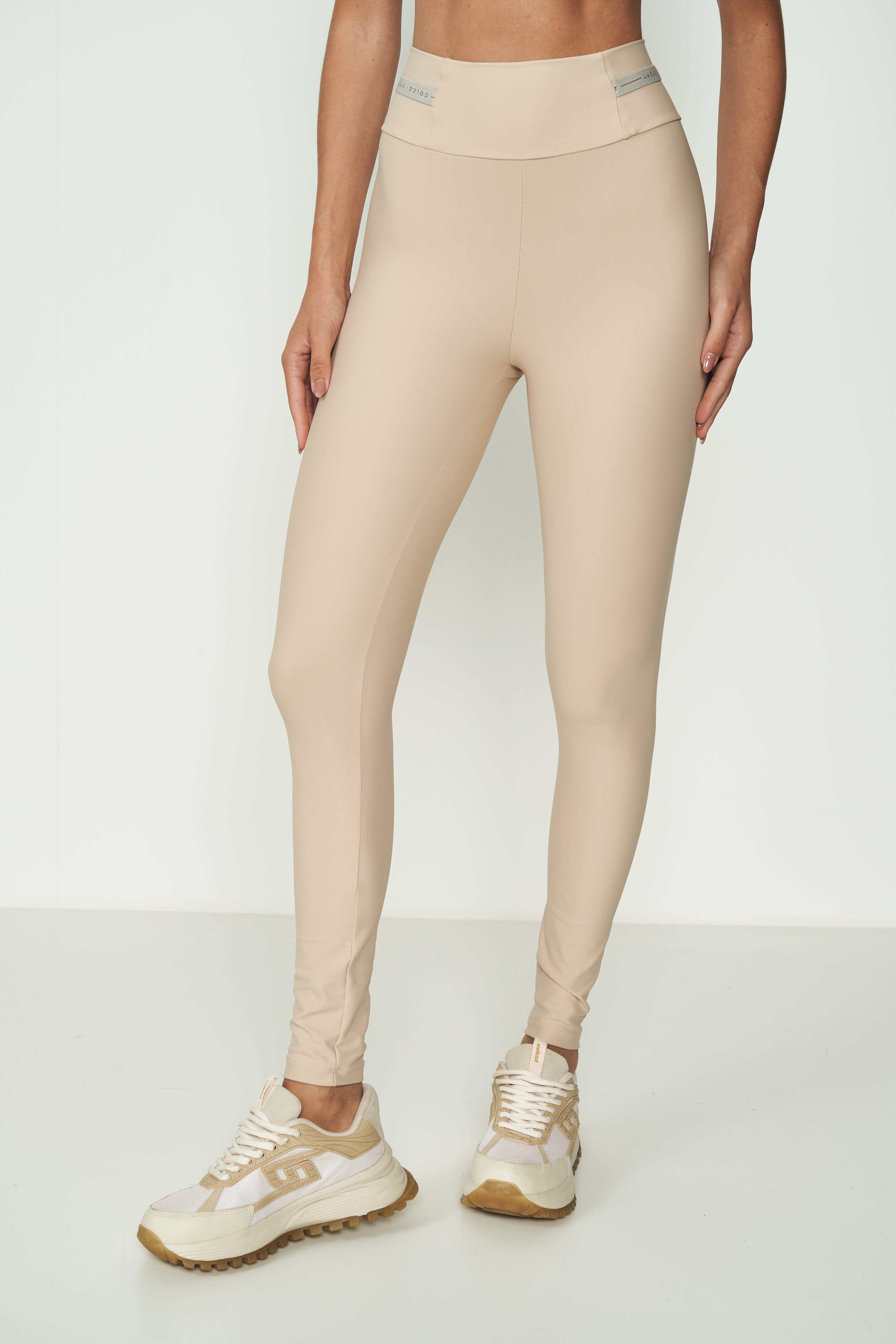CALÇA LEGGING M BEGE RATTAN