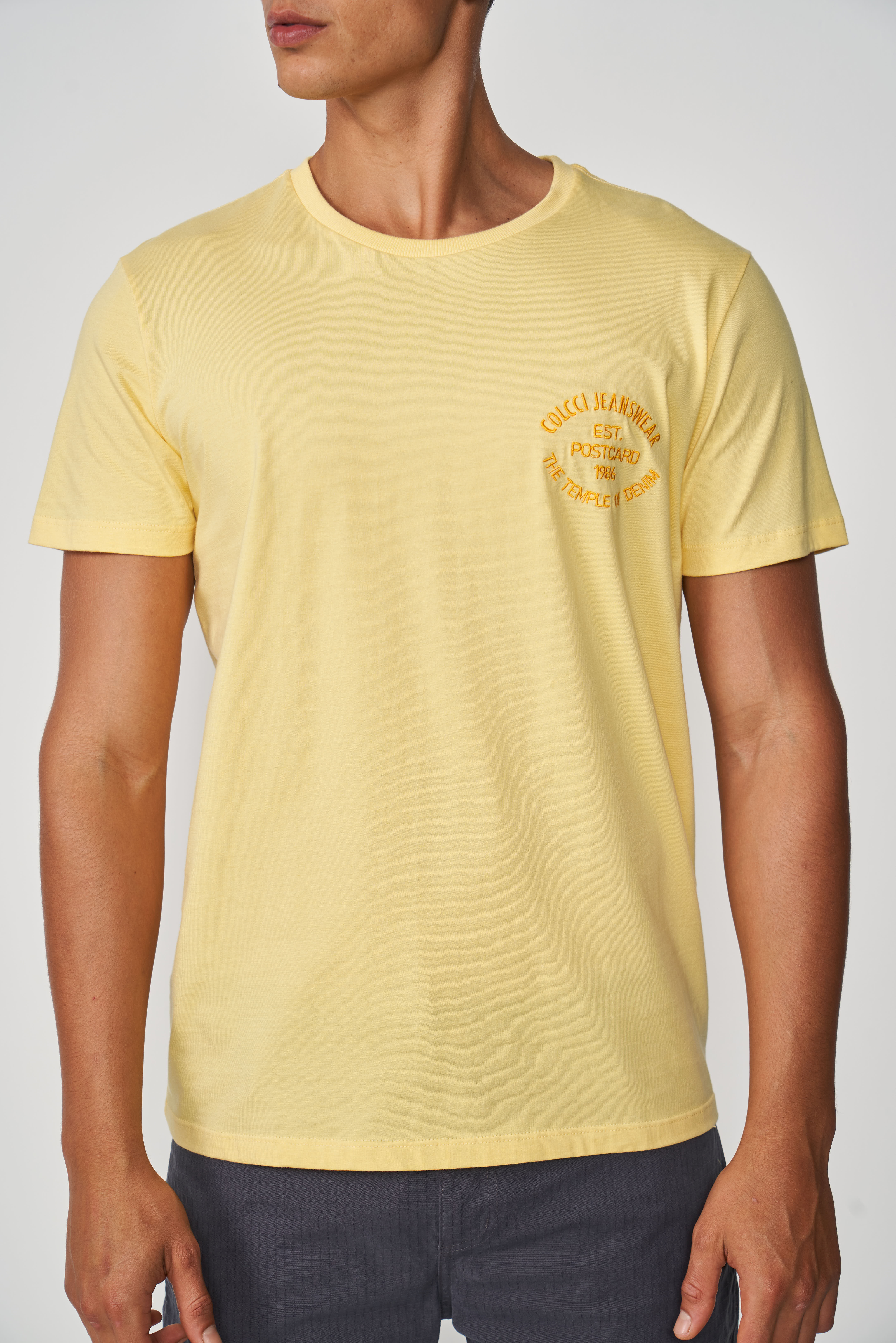 CAMISETA COLCCI M AMARELO CORNISH