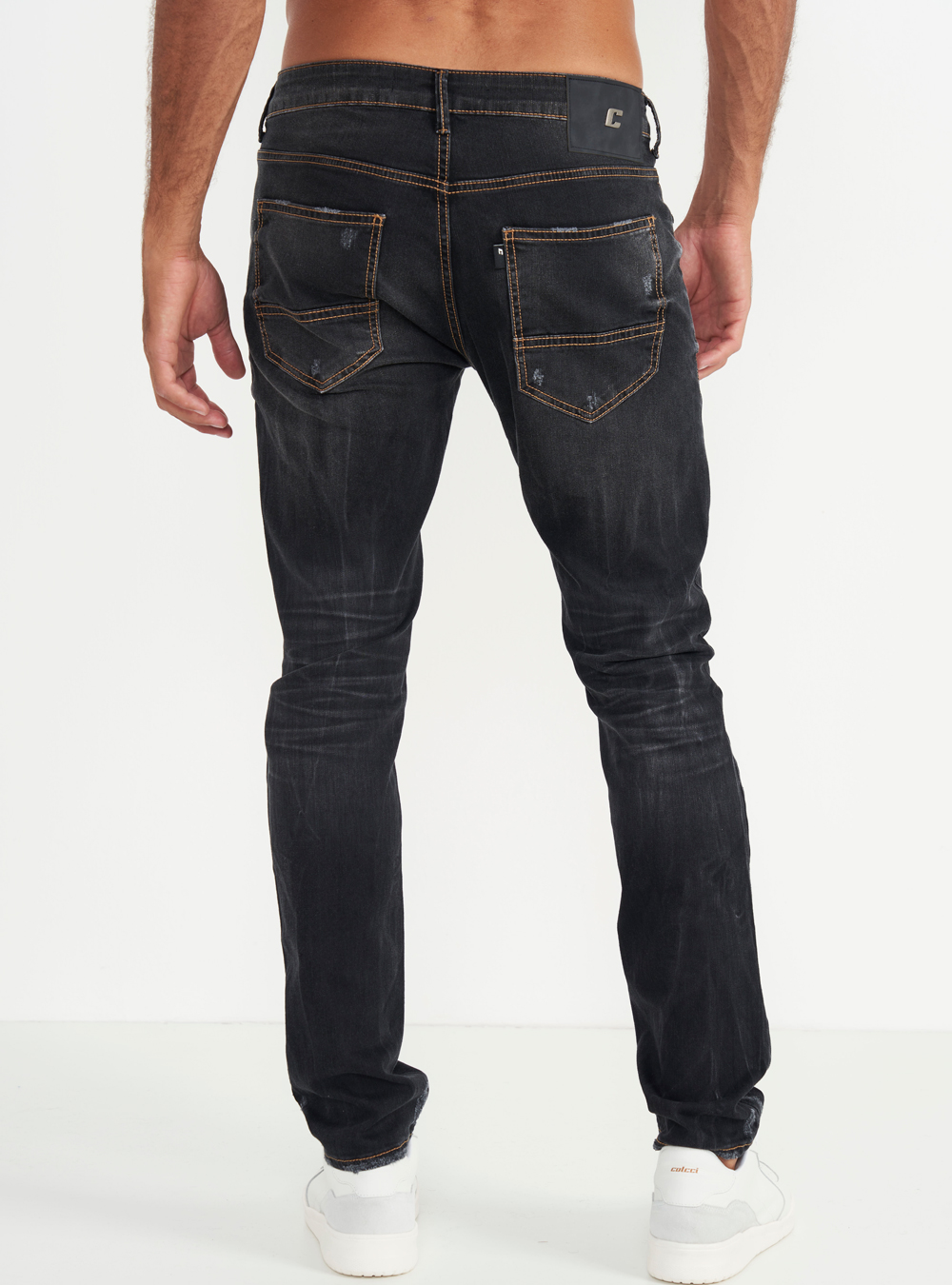 CALÇA JEANS FELIPE SKINNY 36 IND.PRETO