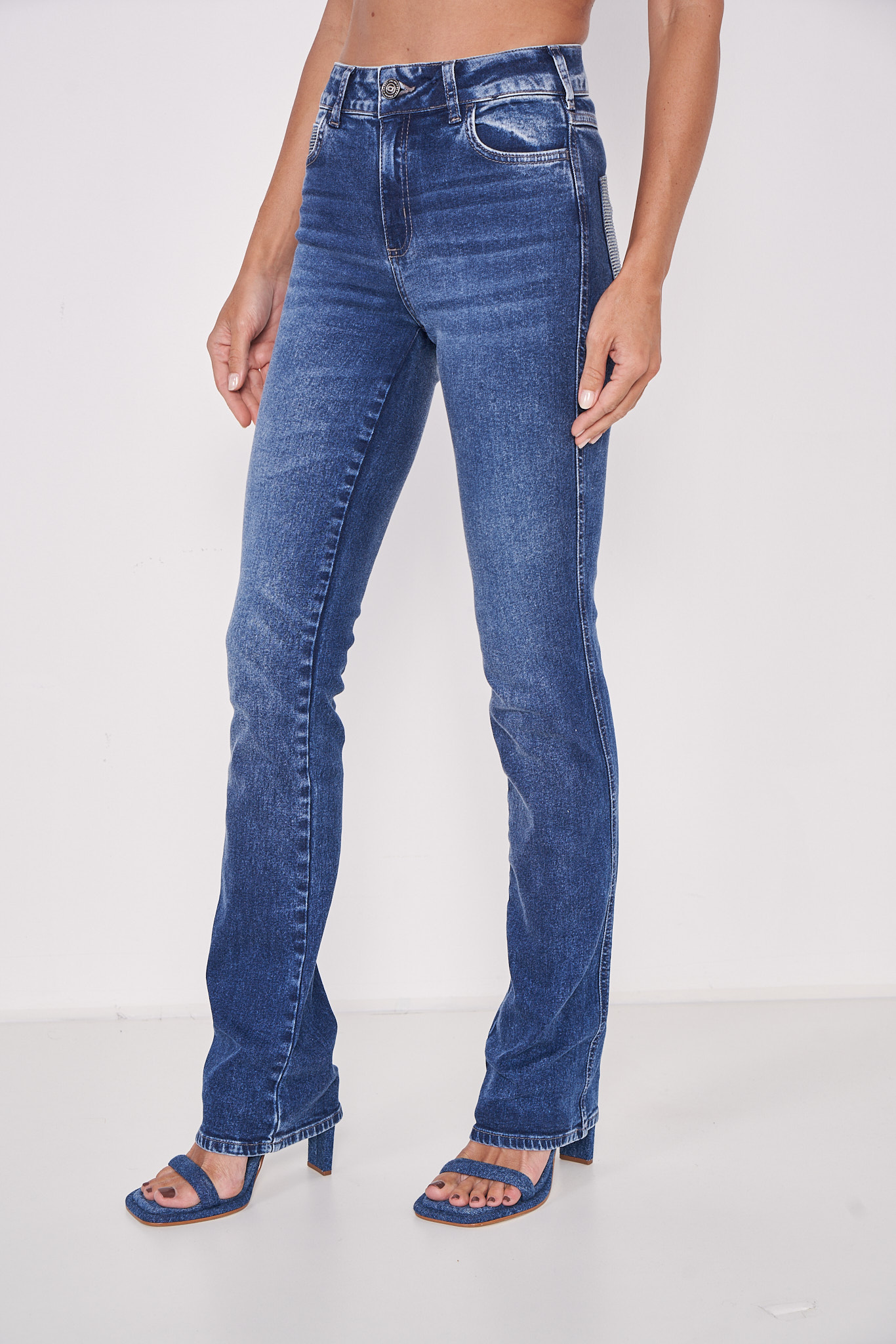 CALÇA JEANS BIA 36 INDIGO