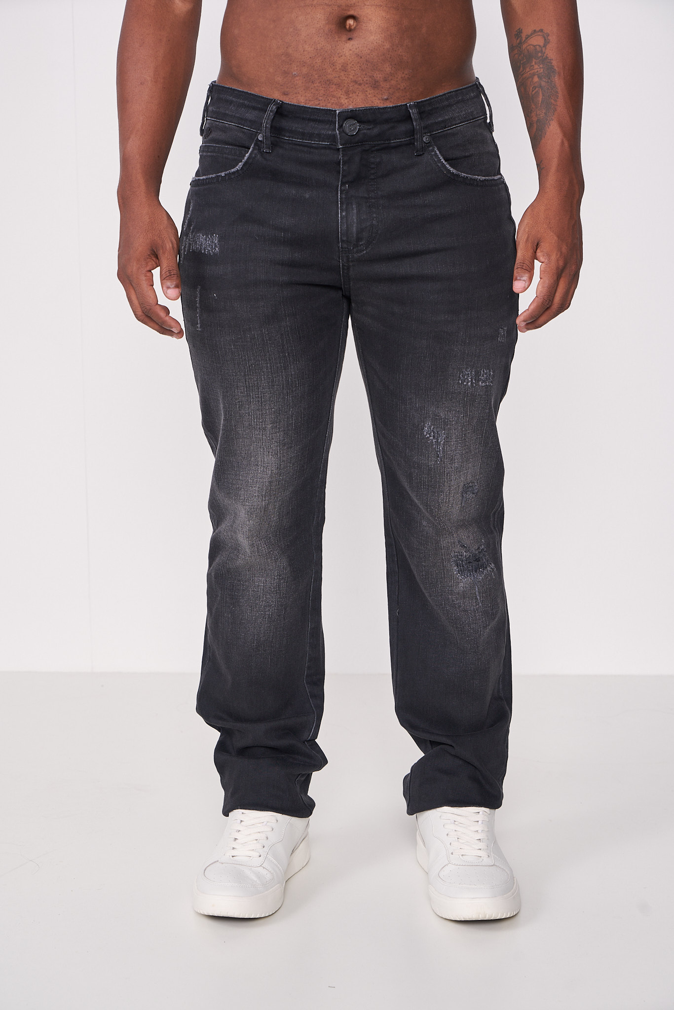 CALÇA JEANS ALEX SLIM 40 INDIGO