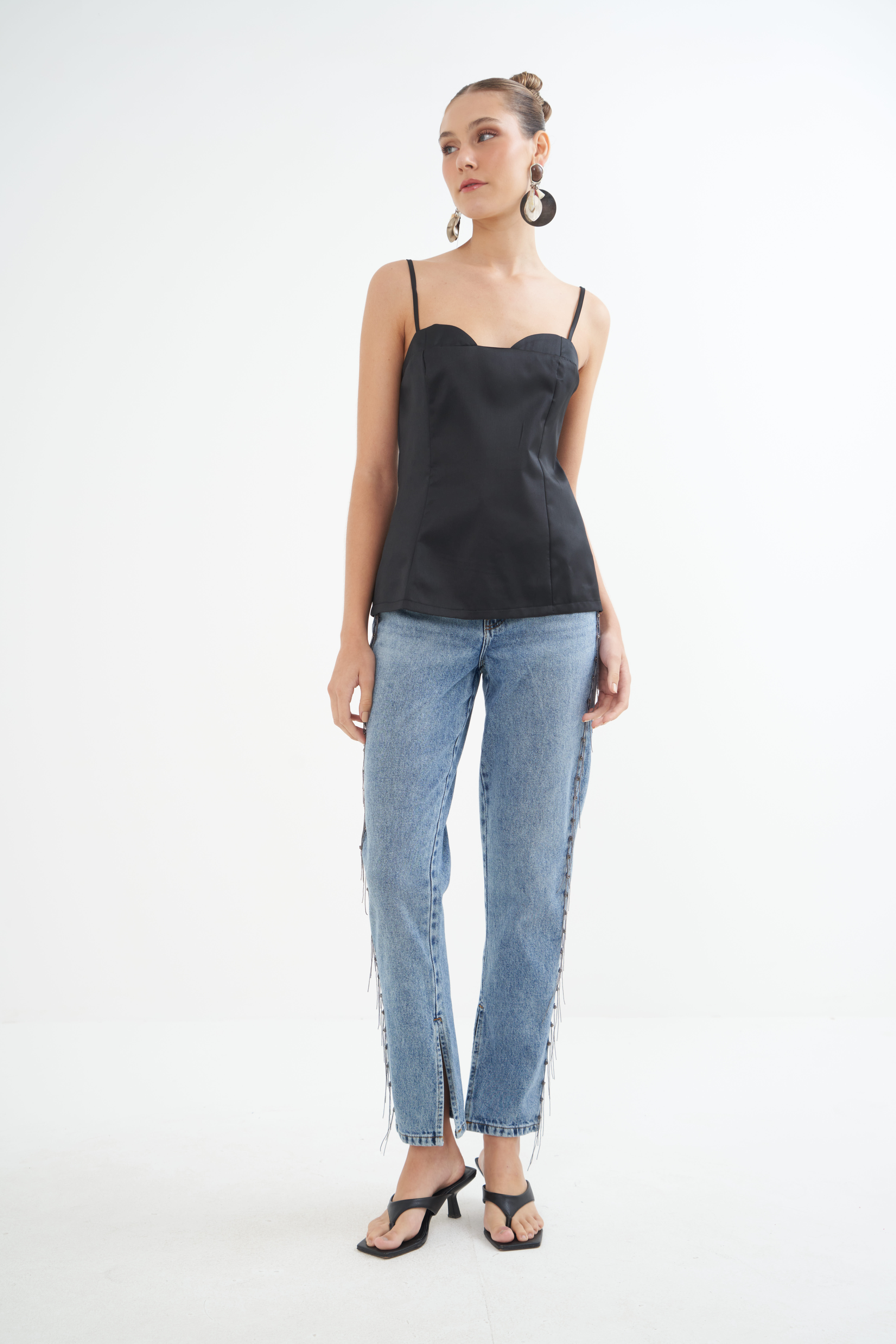 BLUSA COLCCI M PRETO