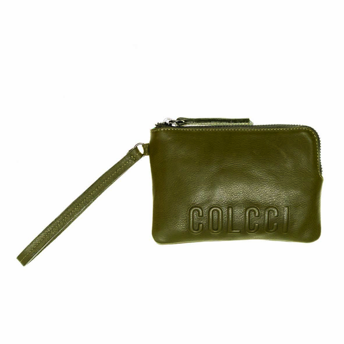 BOLSA CLUTCH FEM COLCCI ALTO RELEVO U VERDE MANJER
