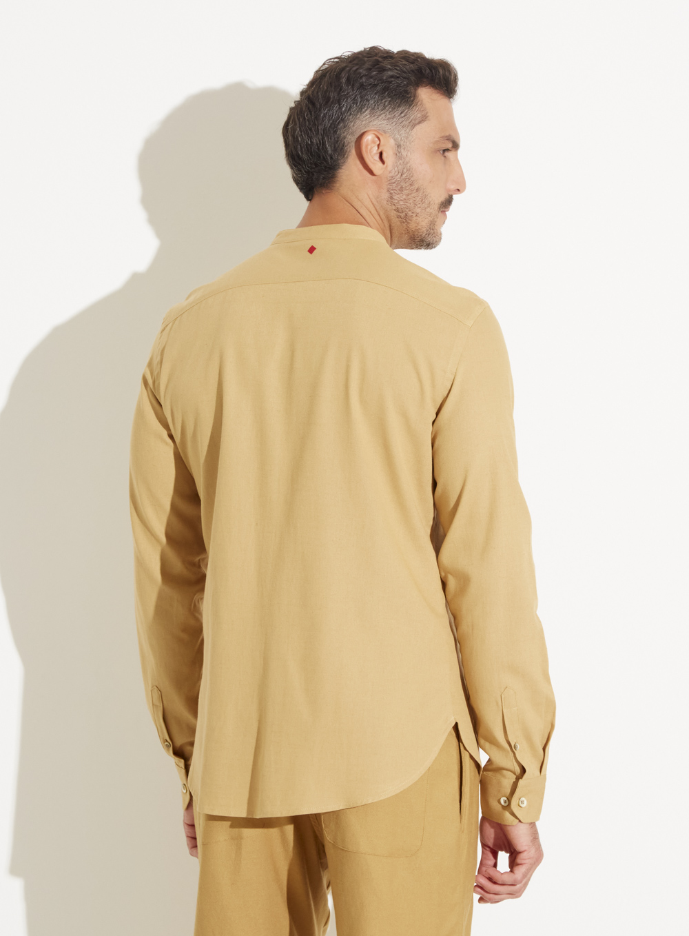CAMISA LINHO ST BARTHS M BEGE SOYBEAN