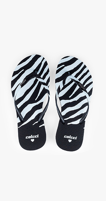 CHINELO FEM COLCCI ANIMAL PRINT 35-36 MARROM BEATE