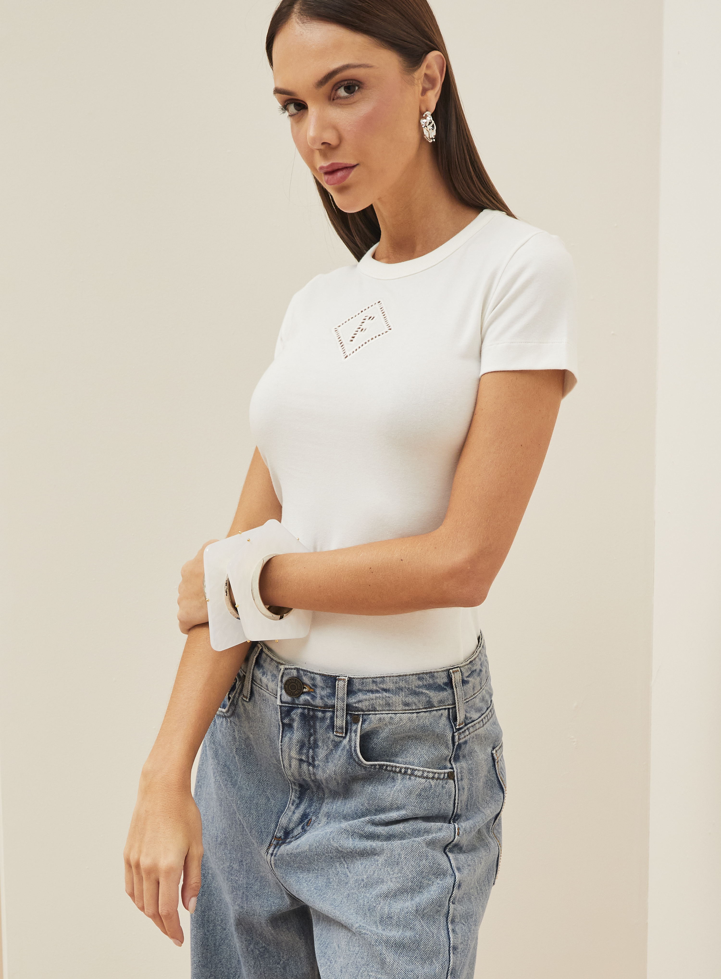CAMISETA FORUM GG MARROM ROCCIA