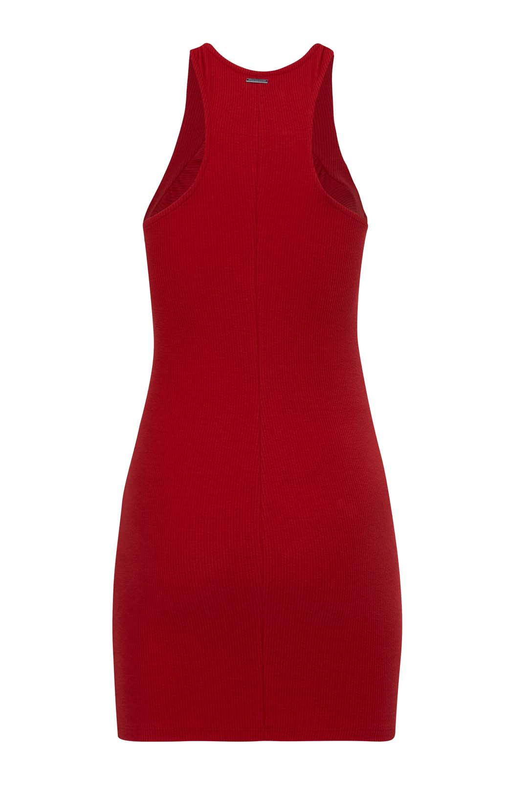 VESTIDO CANELADO M PRETO