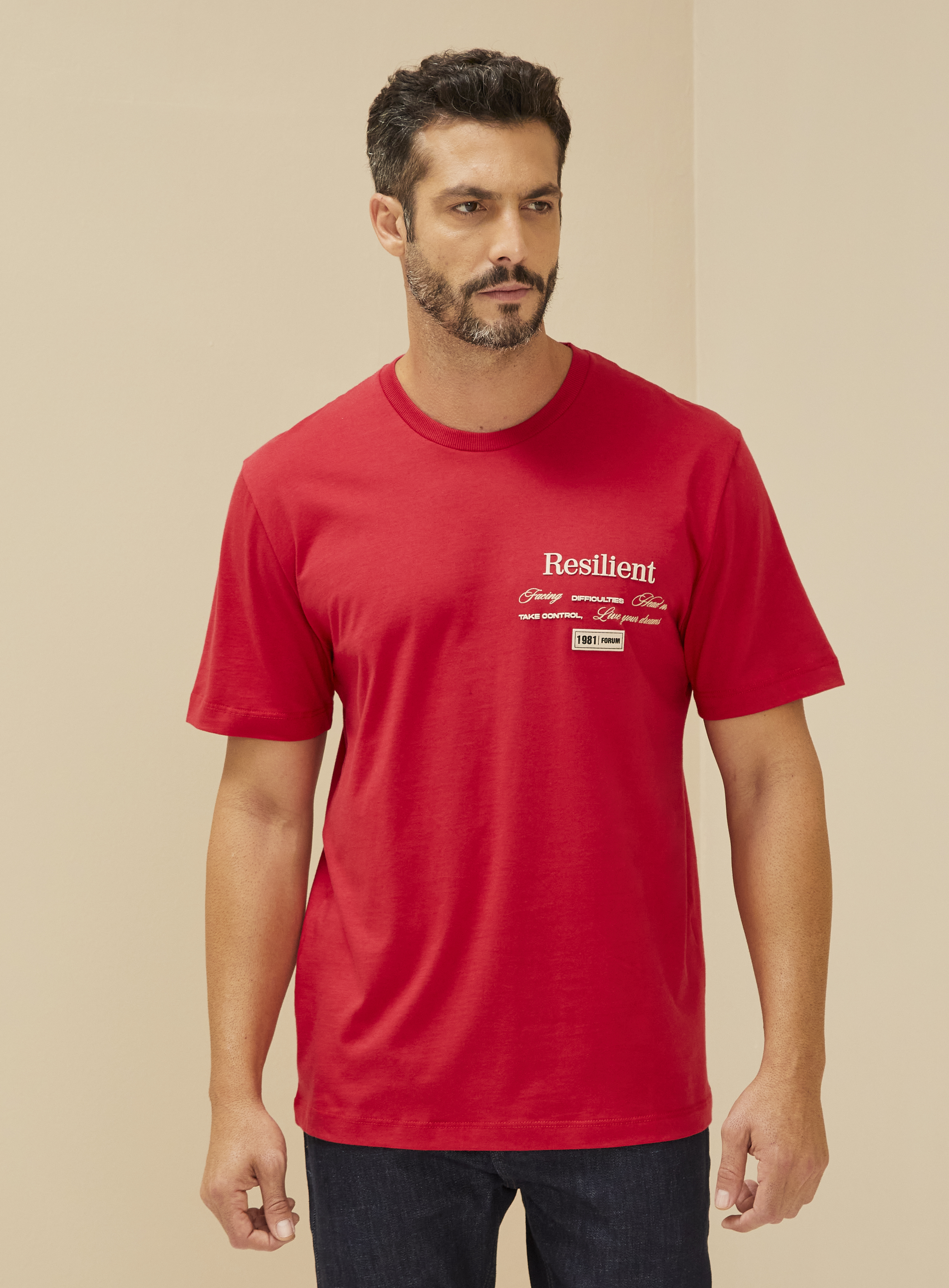 CAMISETA FORUM GG VERMELHO PHILLY
