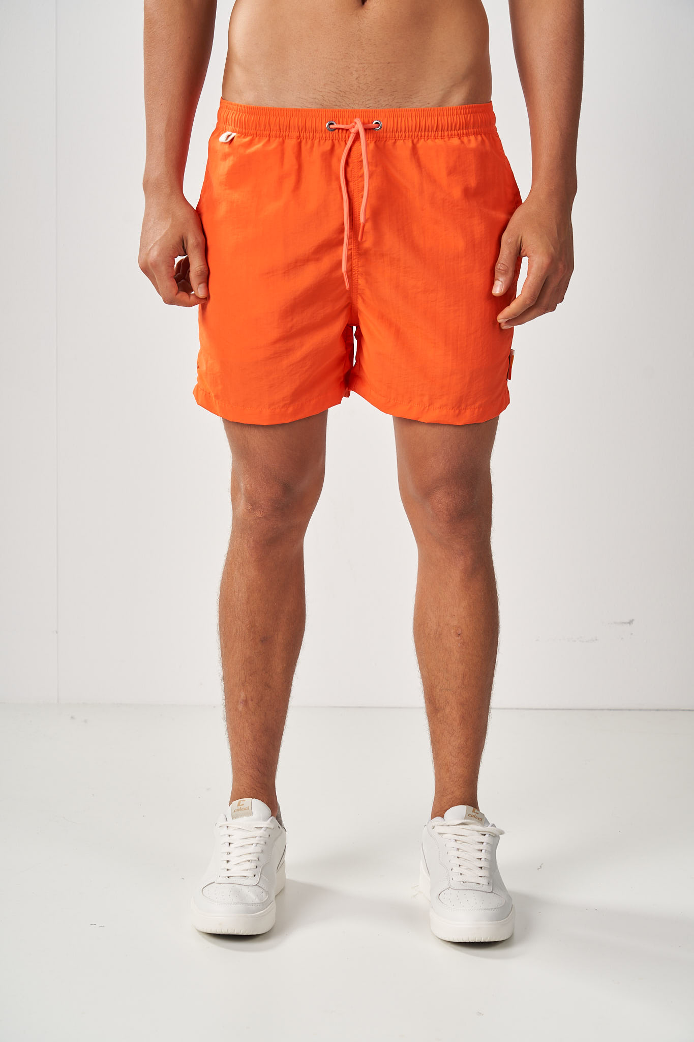 BEACHSHORT COLCCI G LARANJA/AZUL