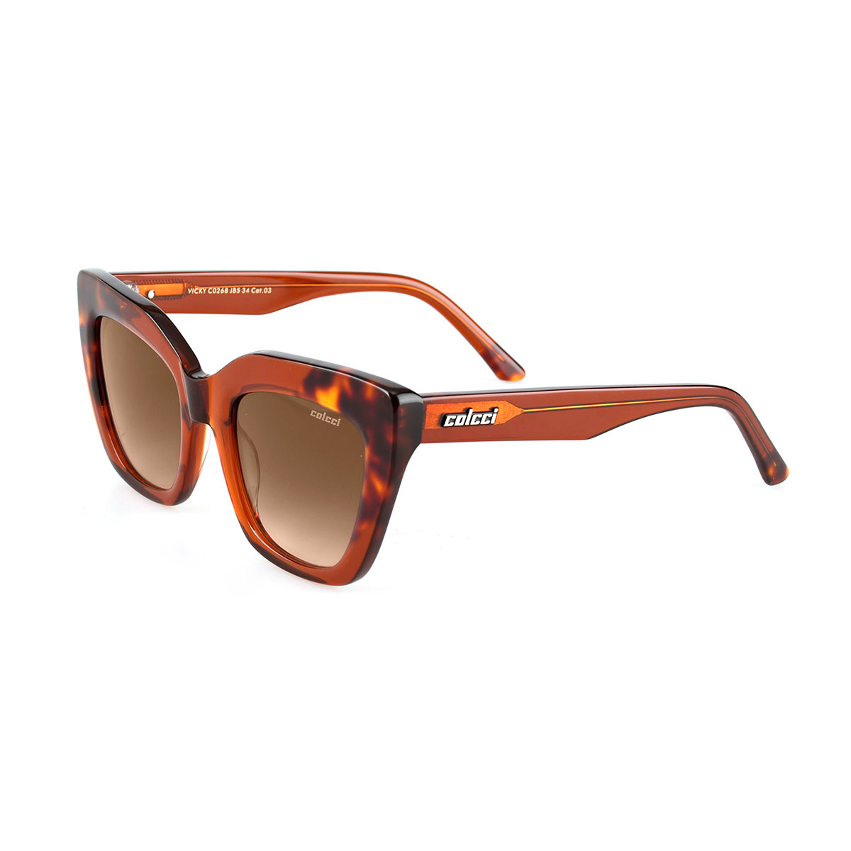 OCULOS SOL COLCCI VICKY U MARROM /MARROM