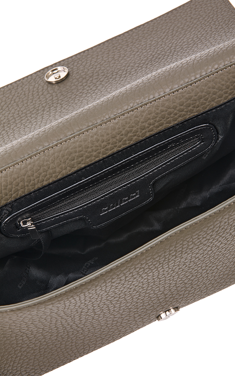 BOLSA COLCCI FEM SHOULDER ROCKER U CINZA FULIGEM