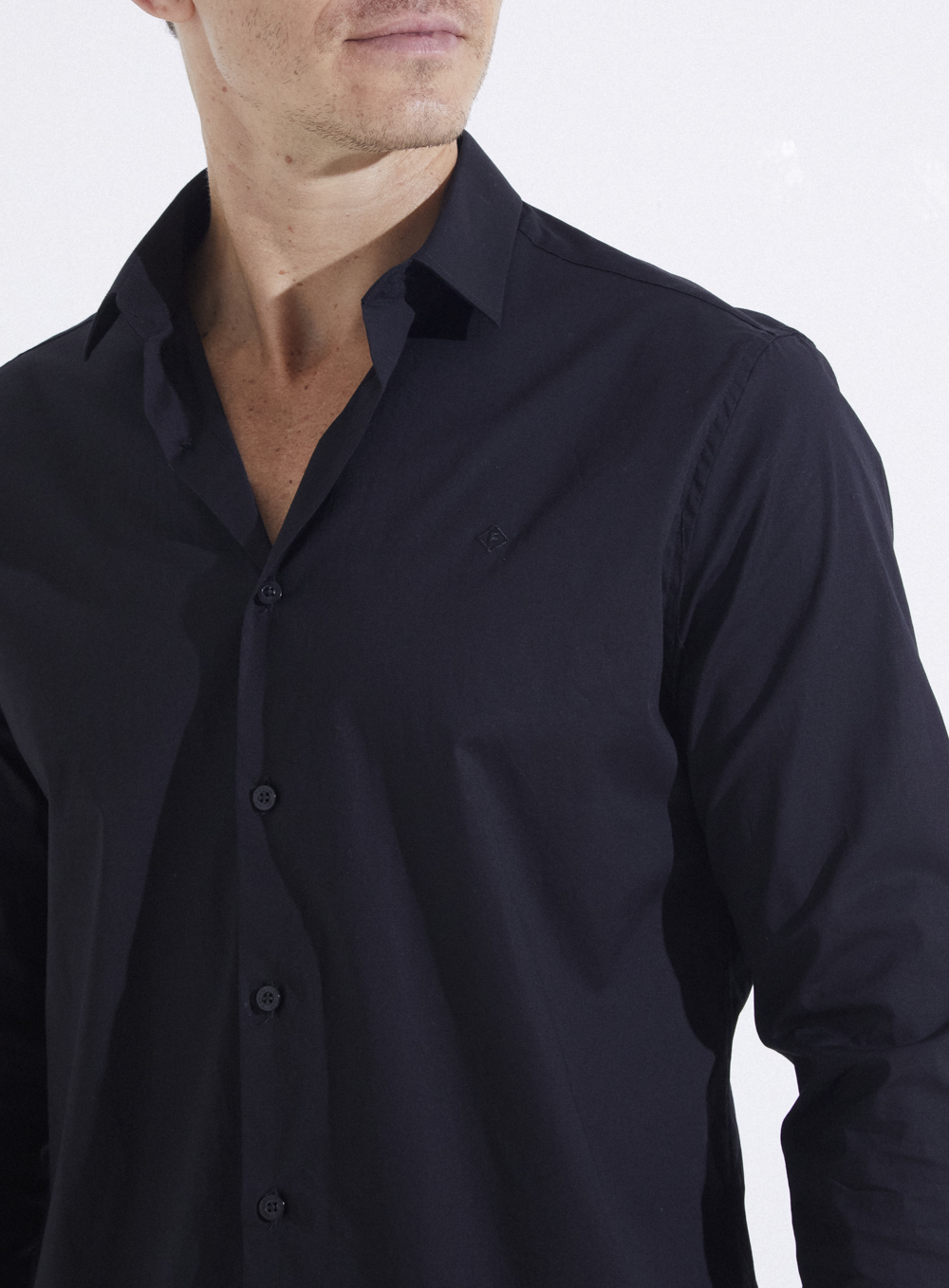 CAMISA SLIM FIT 3 AZUL DARKNESS