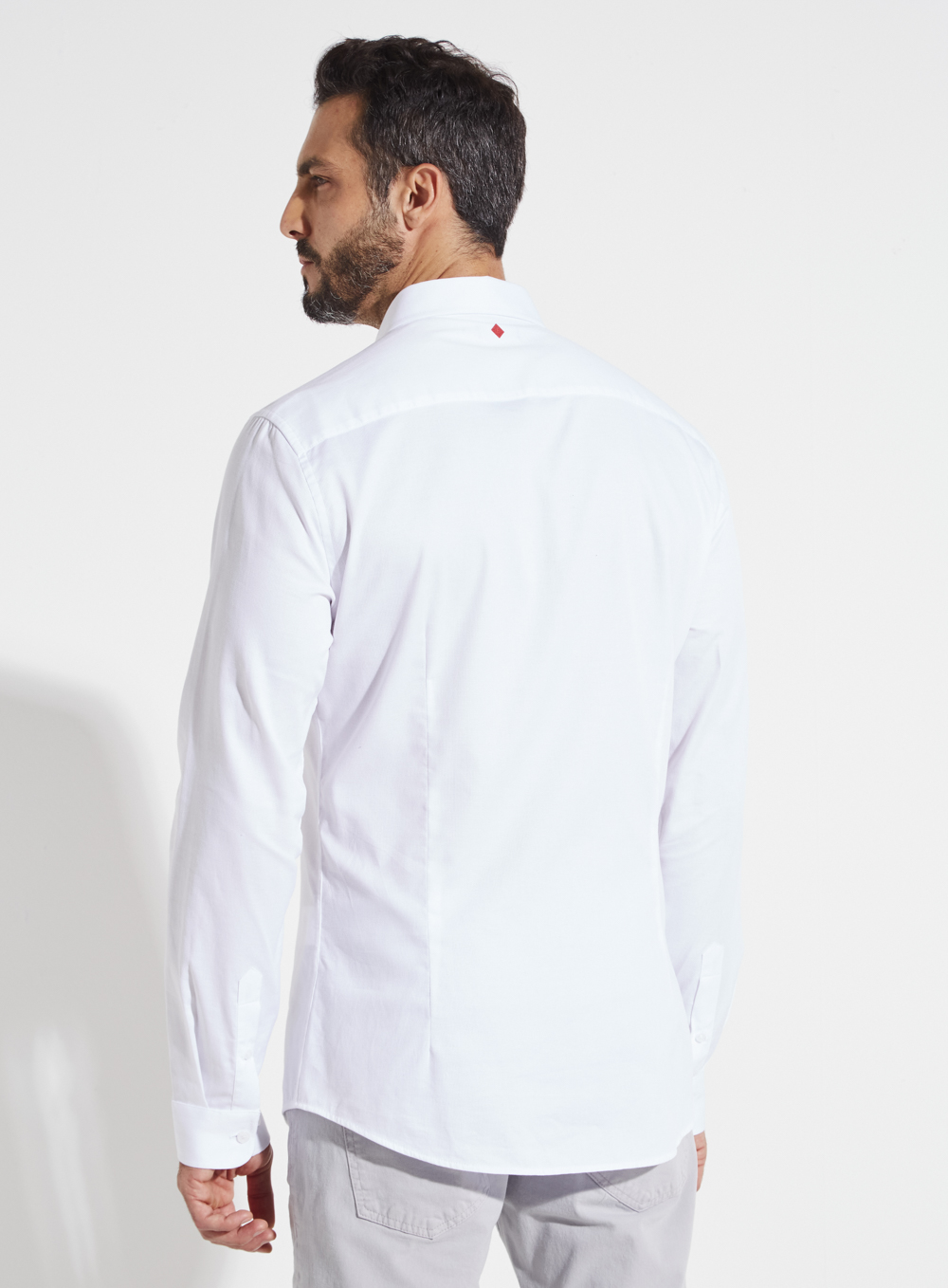 CAMISA SLIM FIT 4 BRANCO