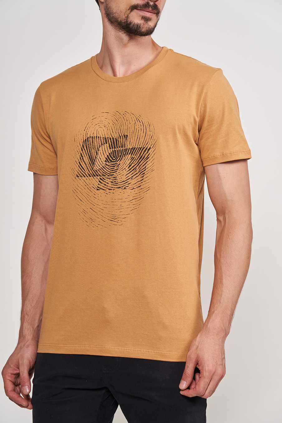CAMISETA COLCCI M MARROM FEIJO