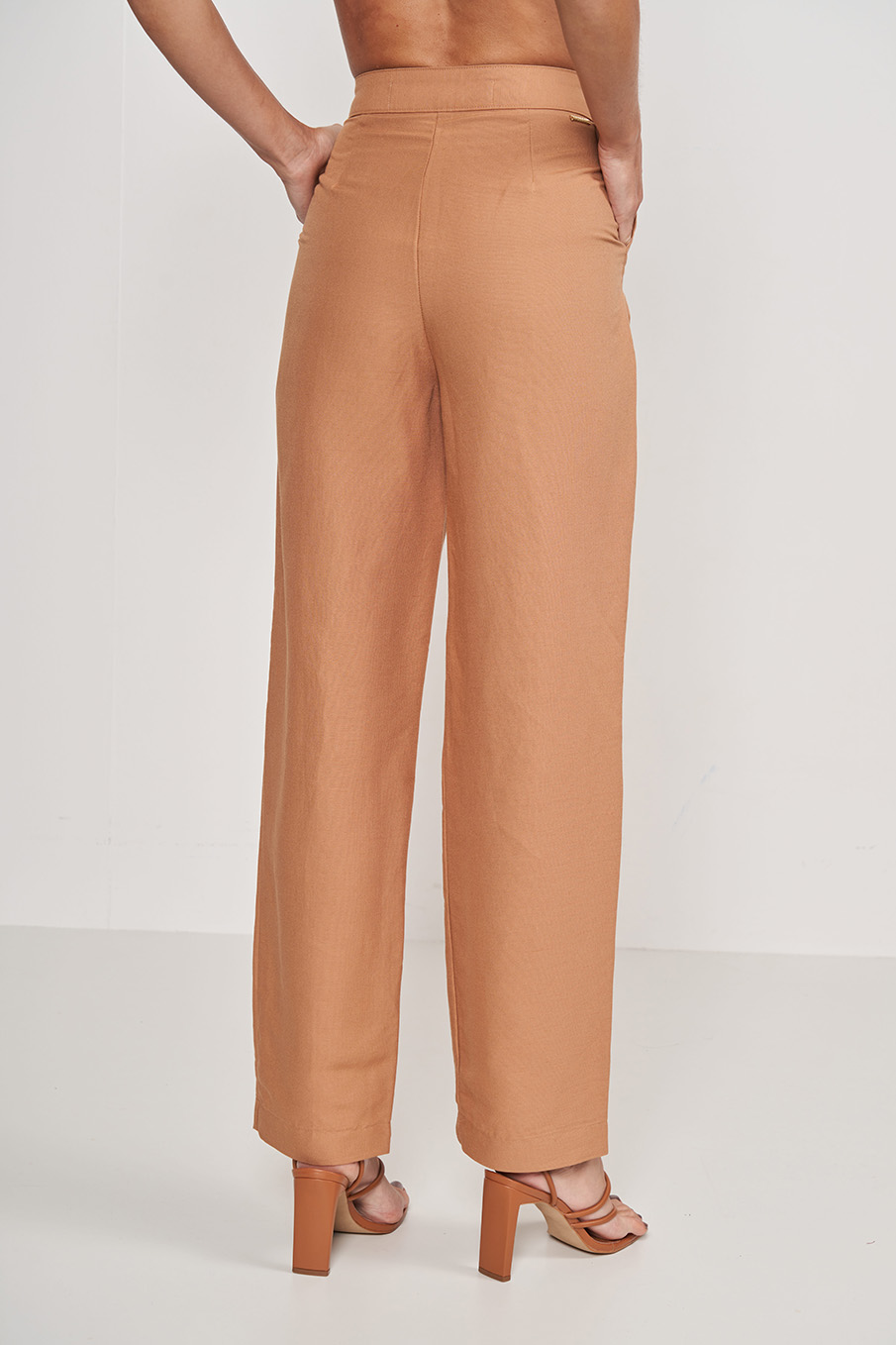 CALÇA LINHO 36 PRETO