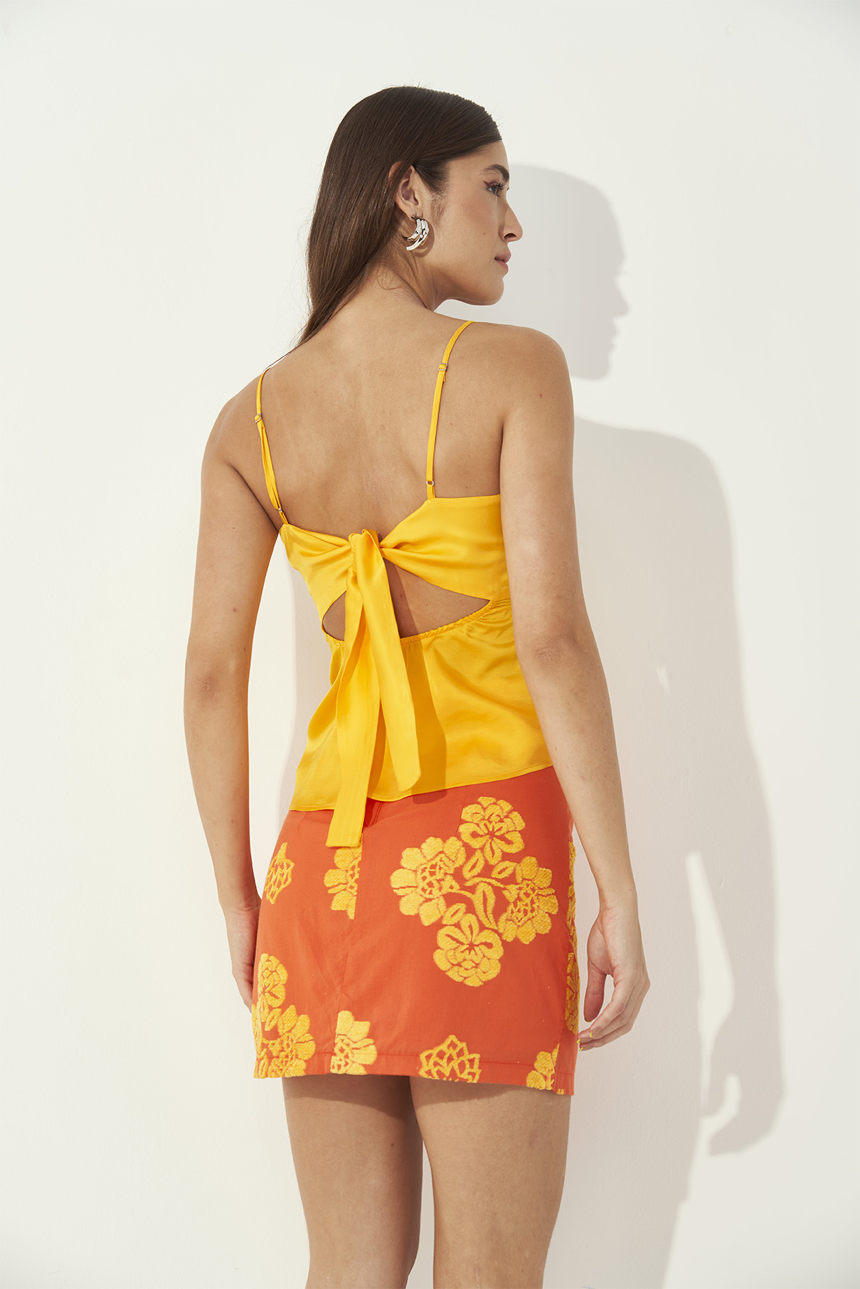 BLUSA ESTAMPADA PP AMARELO SOLARIO