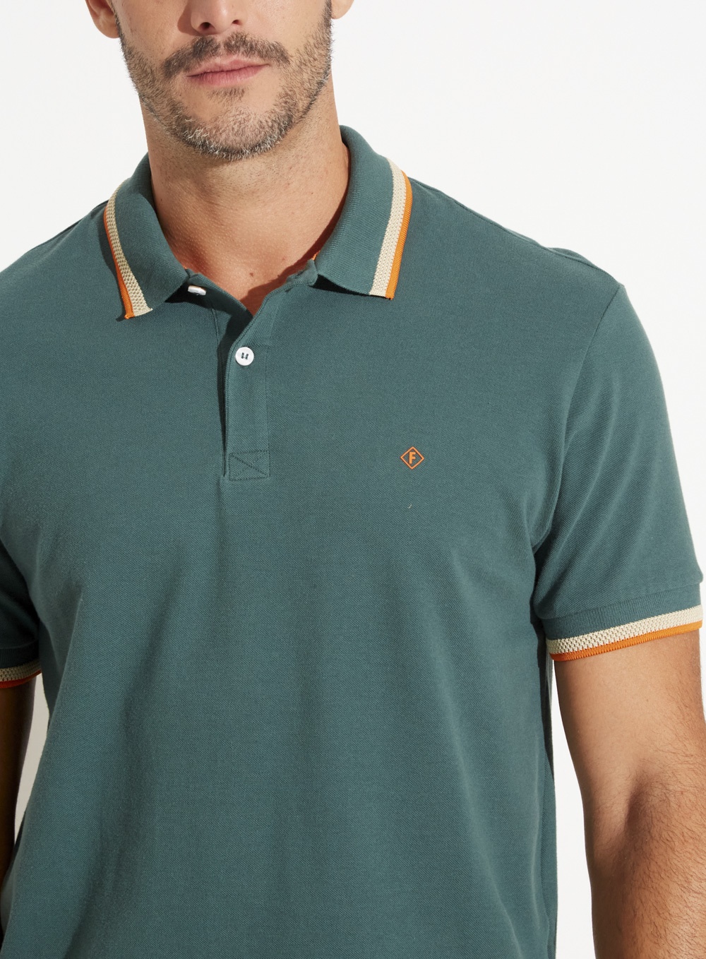 POLO FORUM M VERDE MALACHITE