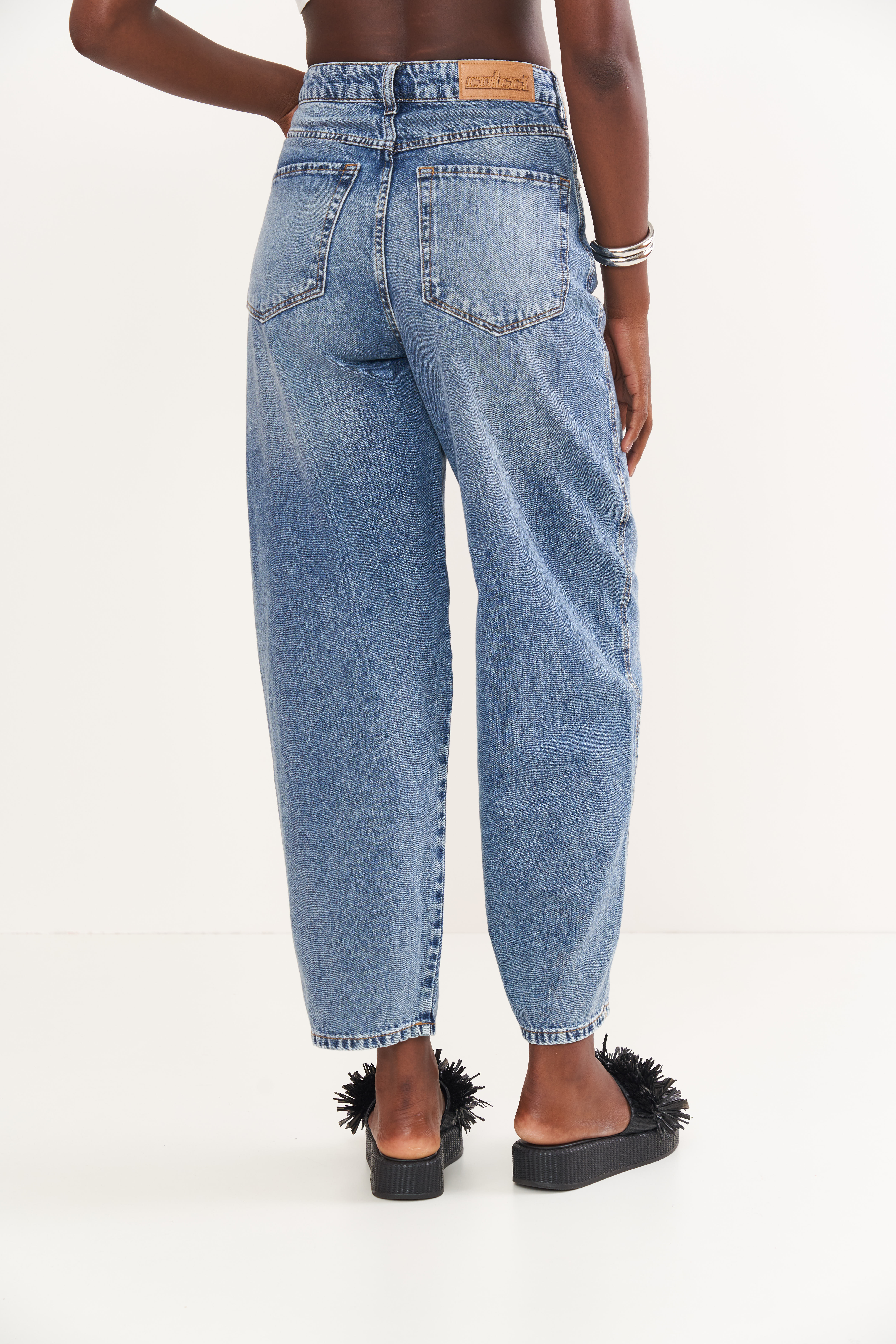 CALÇA JEANS JOANA 44 INDIGO