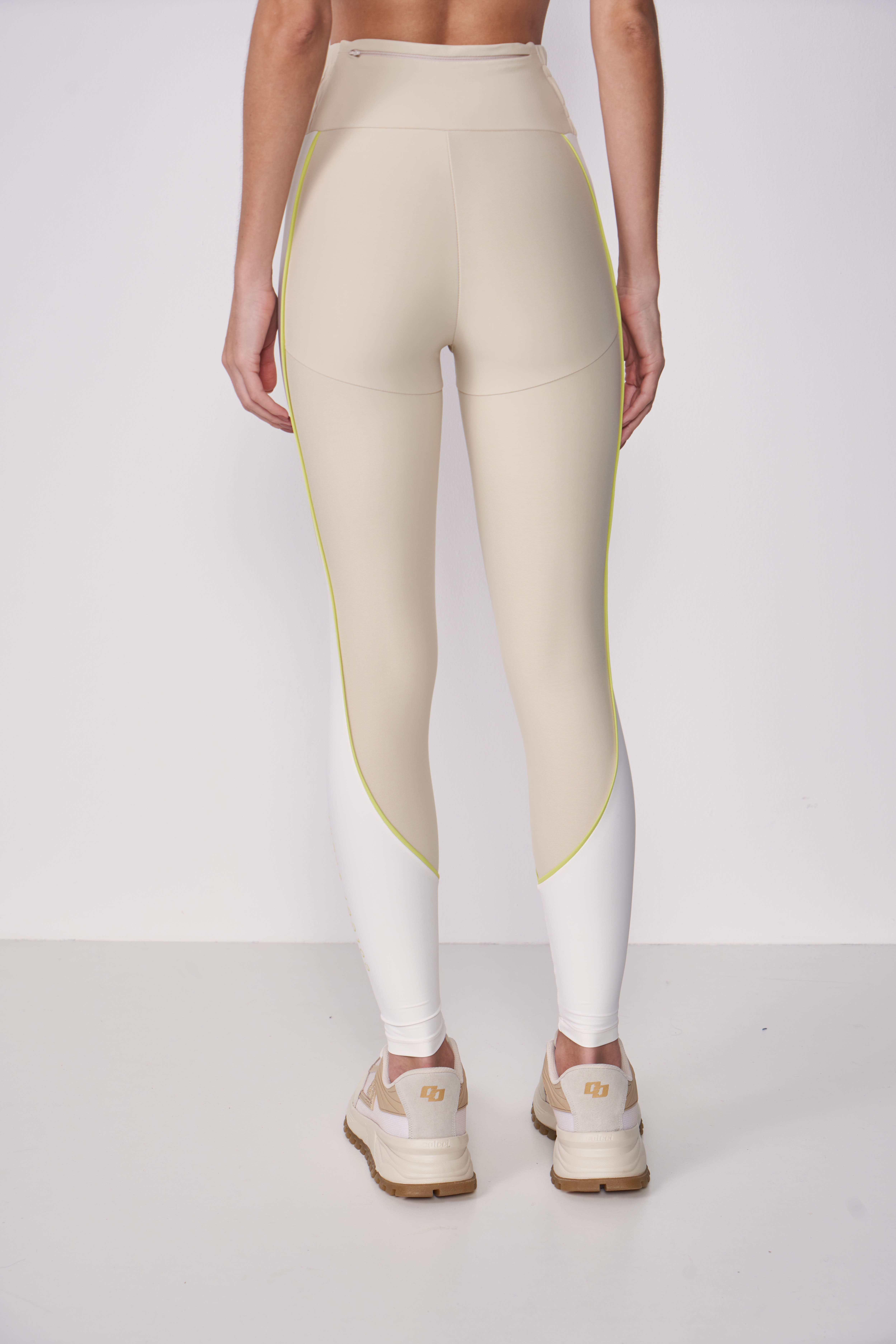 CALÇA LEGGING G BEGE/OFF/VERDE