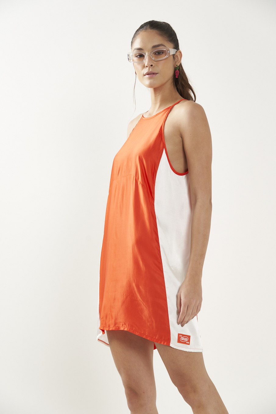 VESTIDO COLCCI M LARANJA SURYA