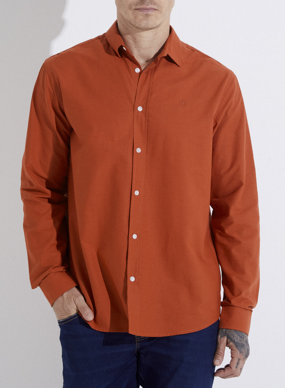 CAMISA  RELAX G LARANJA GINGER SPICE