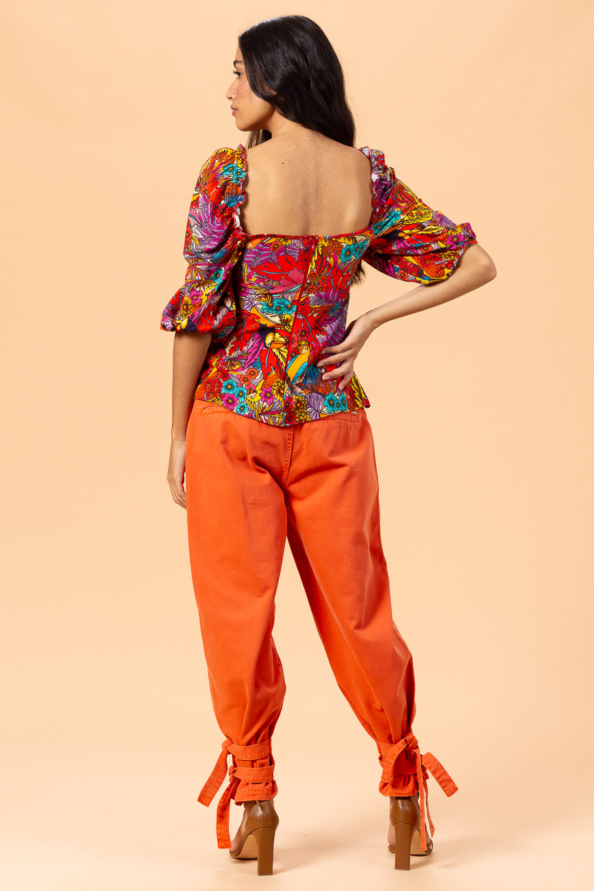 BLUSA ESTAMPADA P RED SUNSET