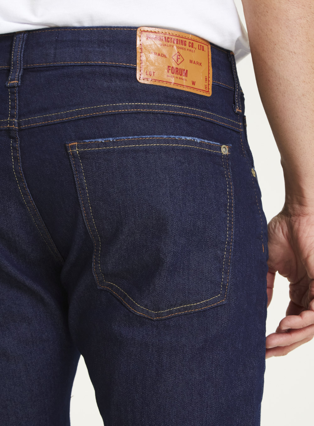 CALÇA JEANS PAUL SLIM 40 INDIGO