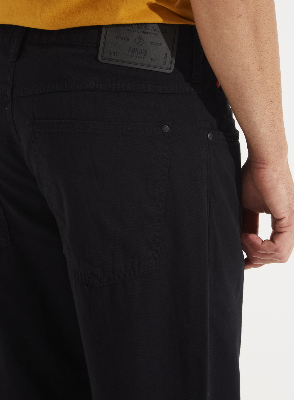 CALÇA SARJA LUCIANO 42 PRETO