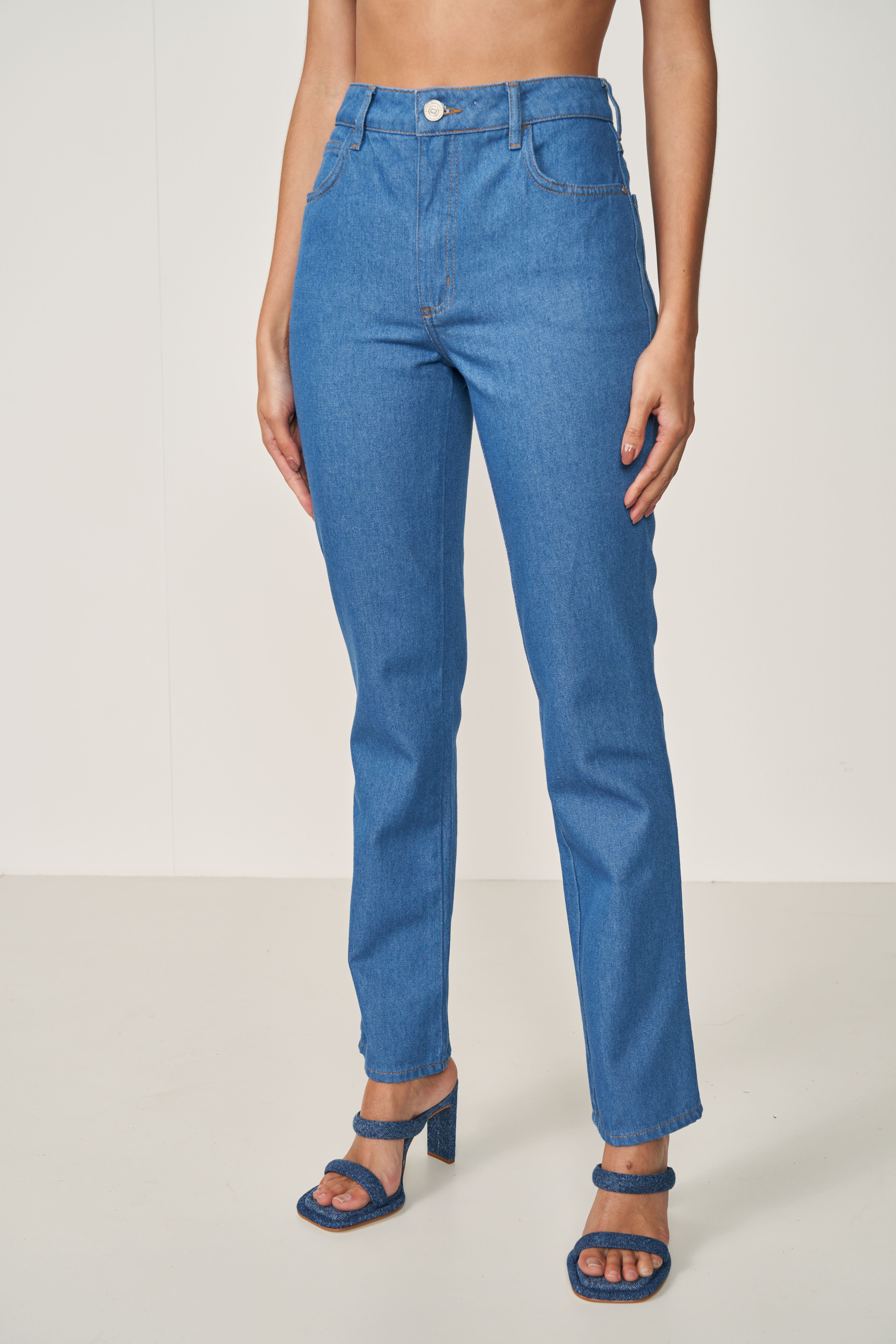 CALCA JEANS KENDALL 42 INDIGO