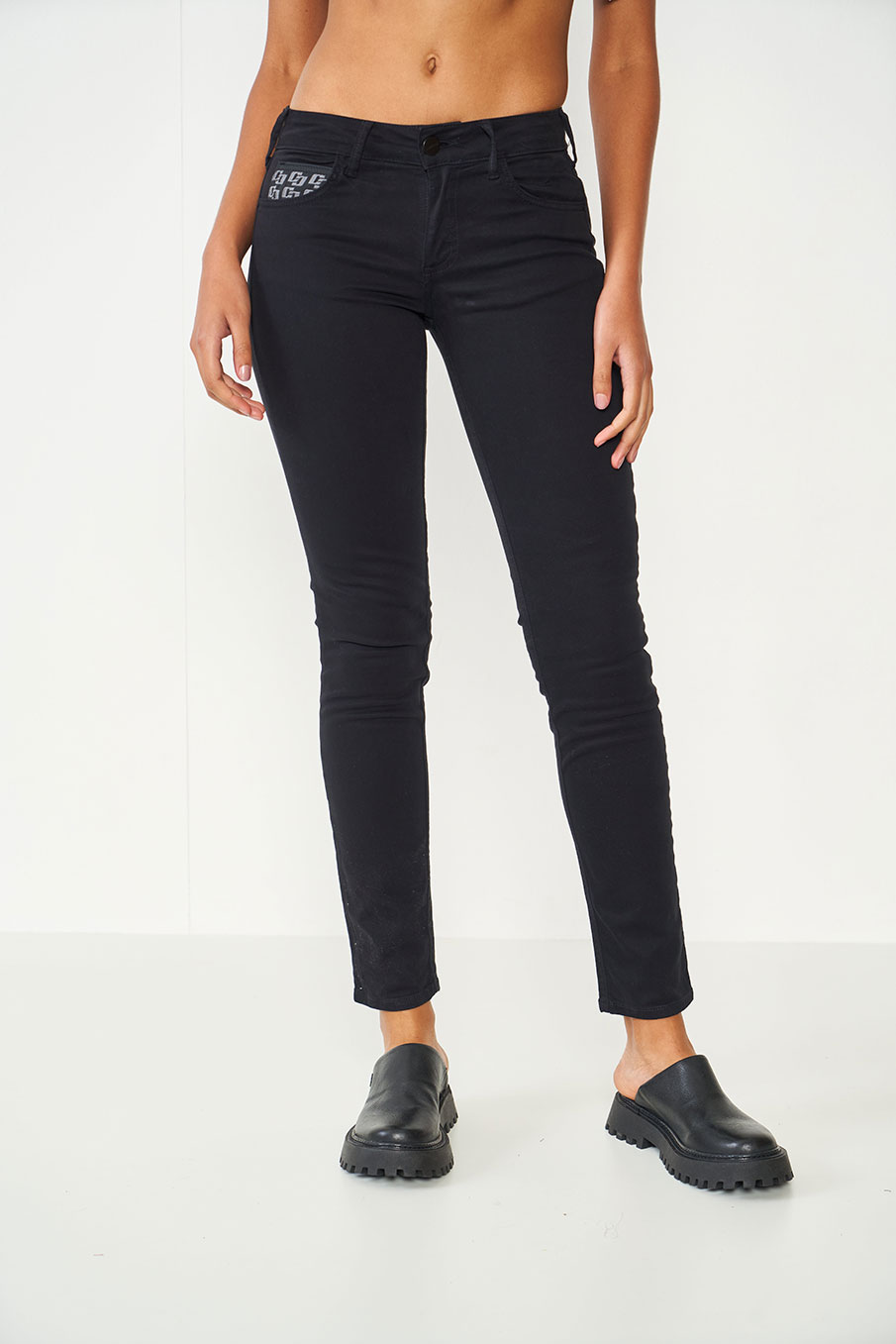 CALÇA SARJA ICONIC 36 PRETO