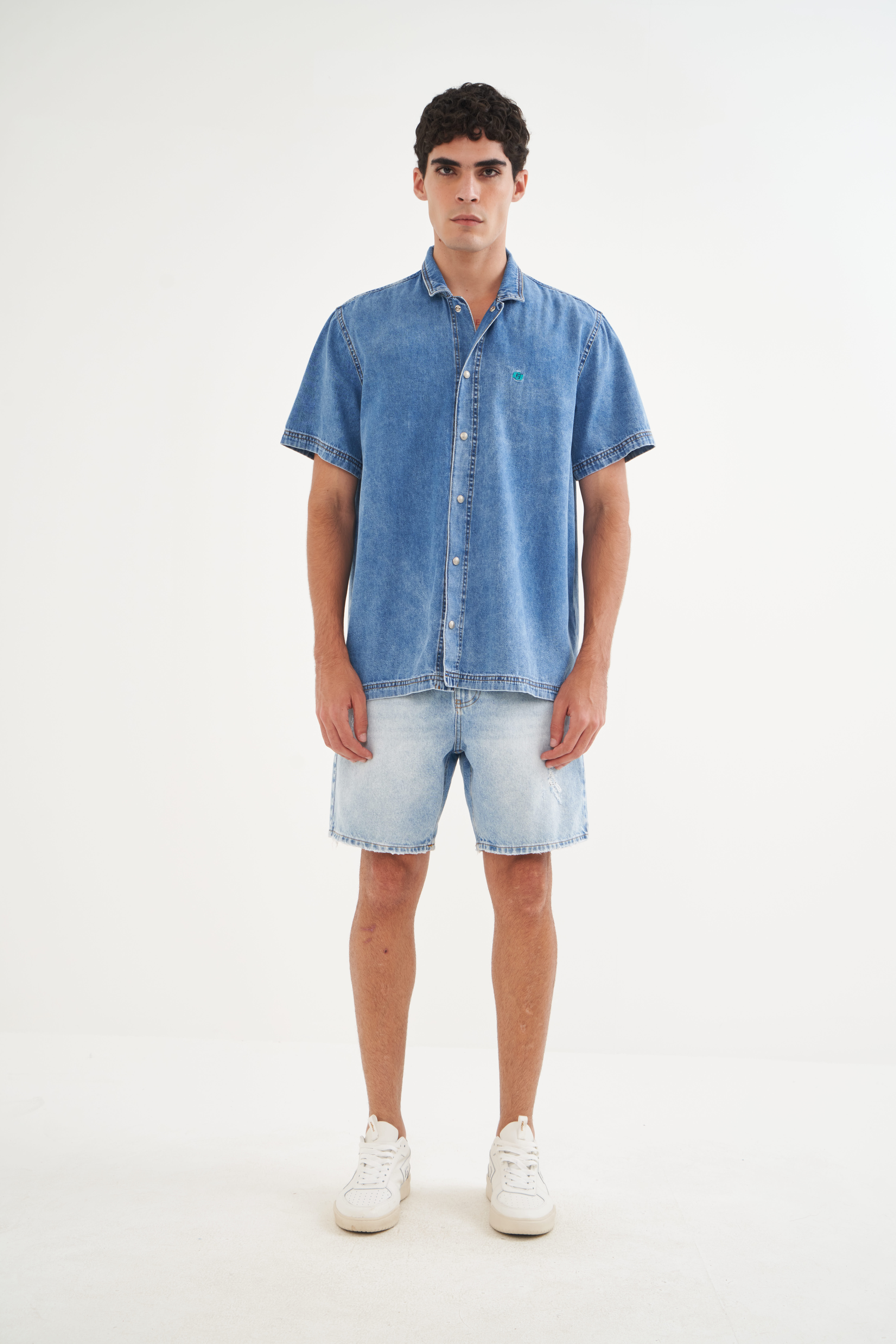 CAMISA JEANS G INDIGO