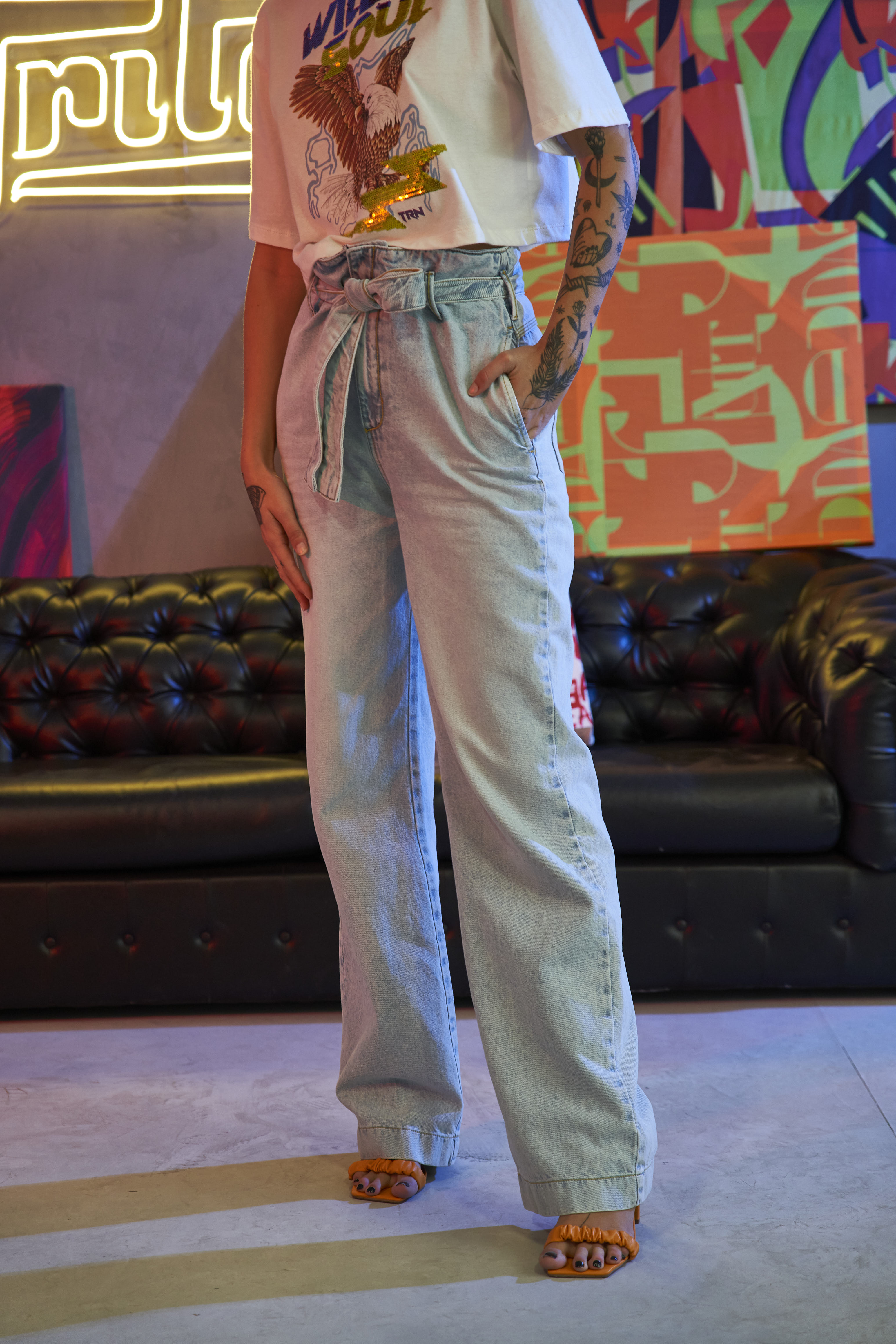 CALÇA JEANS MAYLA 36 INDIGO