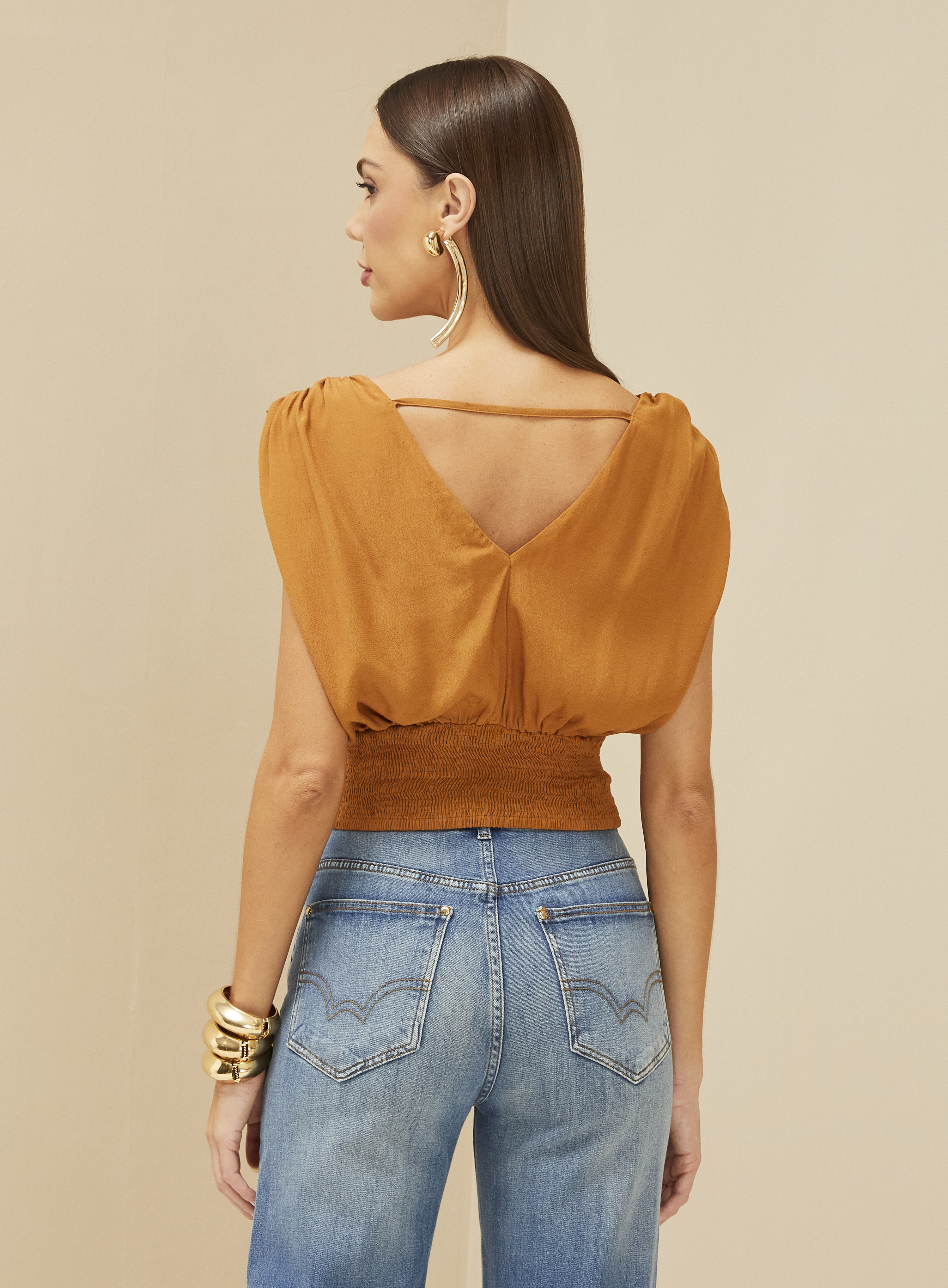 BLUSA FORUM G MARROM ESPECIARIAS