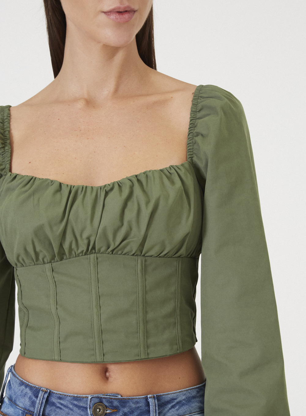 BLUSA FORUM M VERDE TARMAC