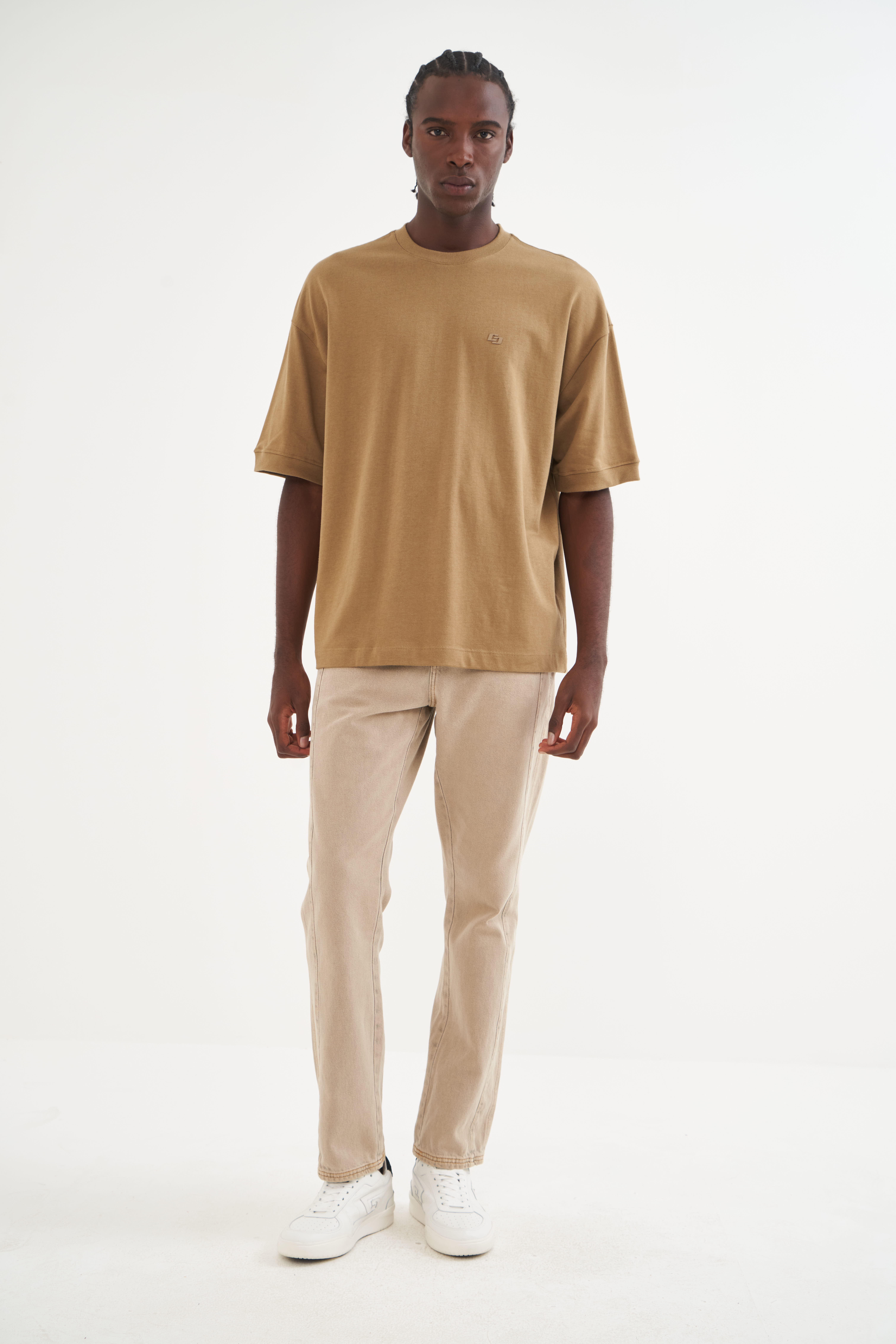 CAMISETA COLCCI GG MARROM PREBIA