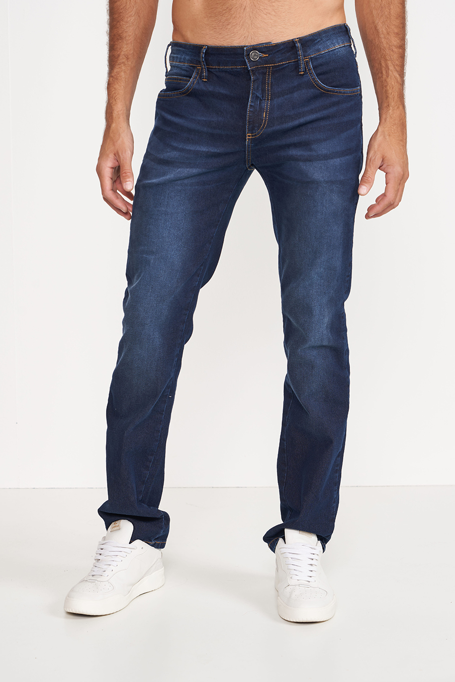 CALÇA JEANS ALEX SLIM 36 INDIGO