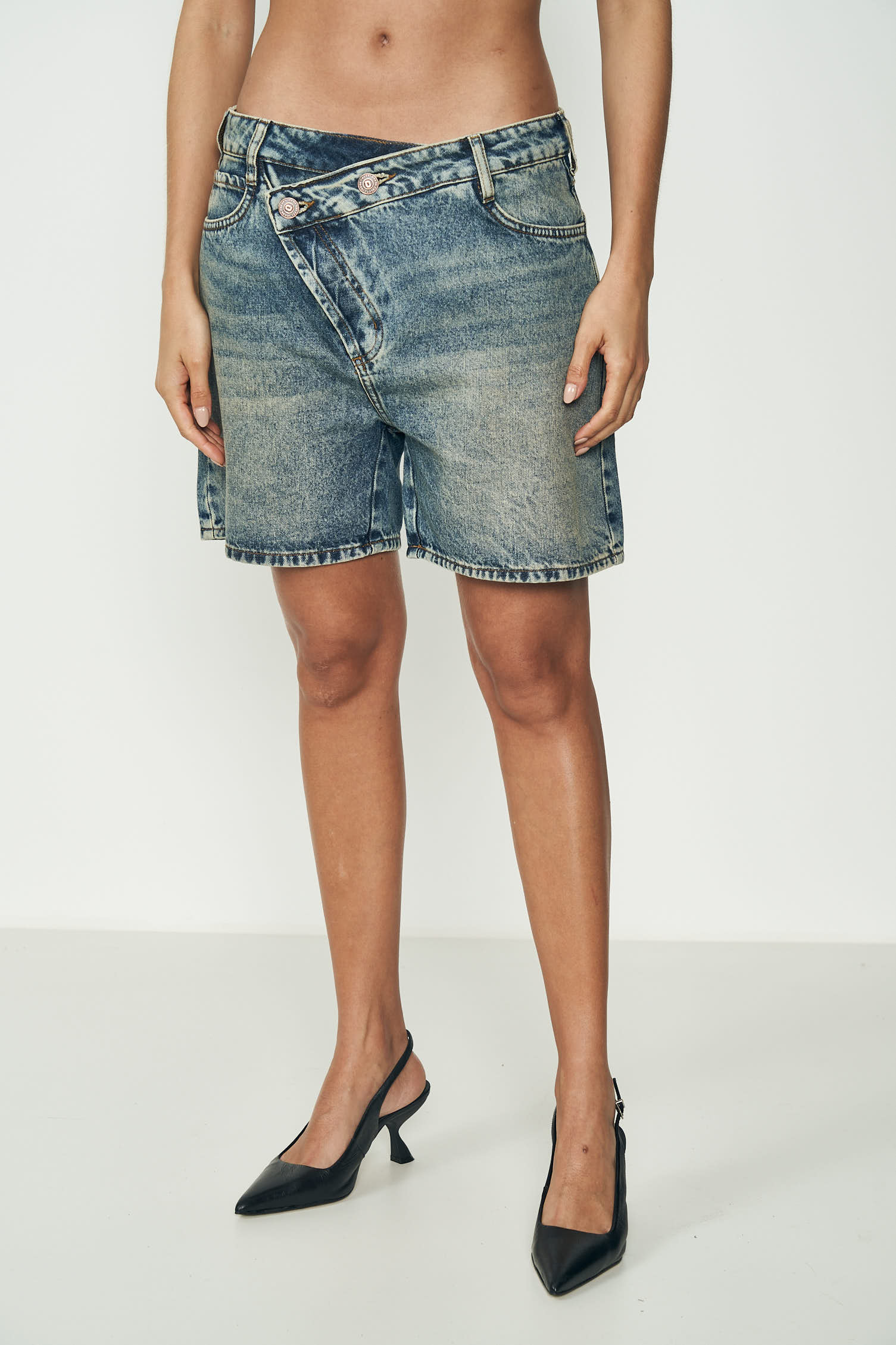 BERMUDA JEANS CANCUN 36 INDIGO