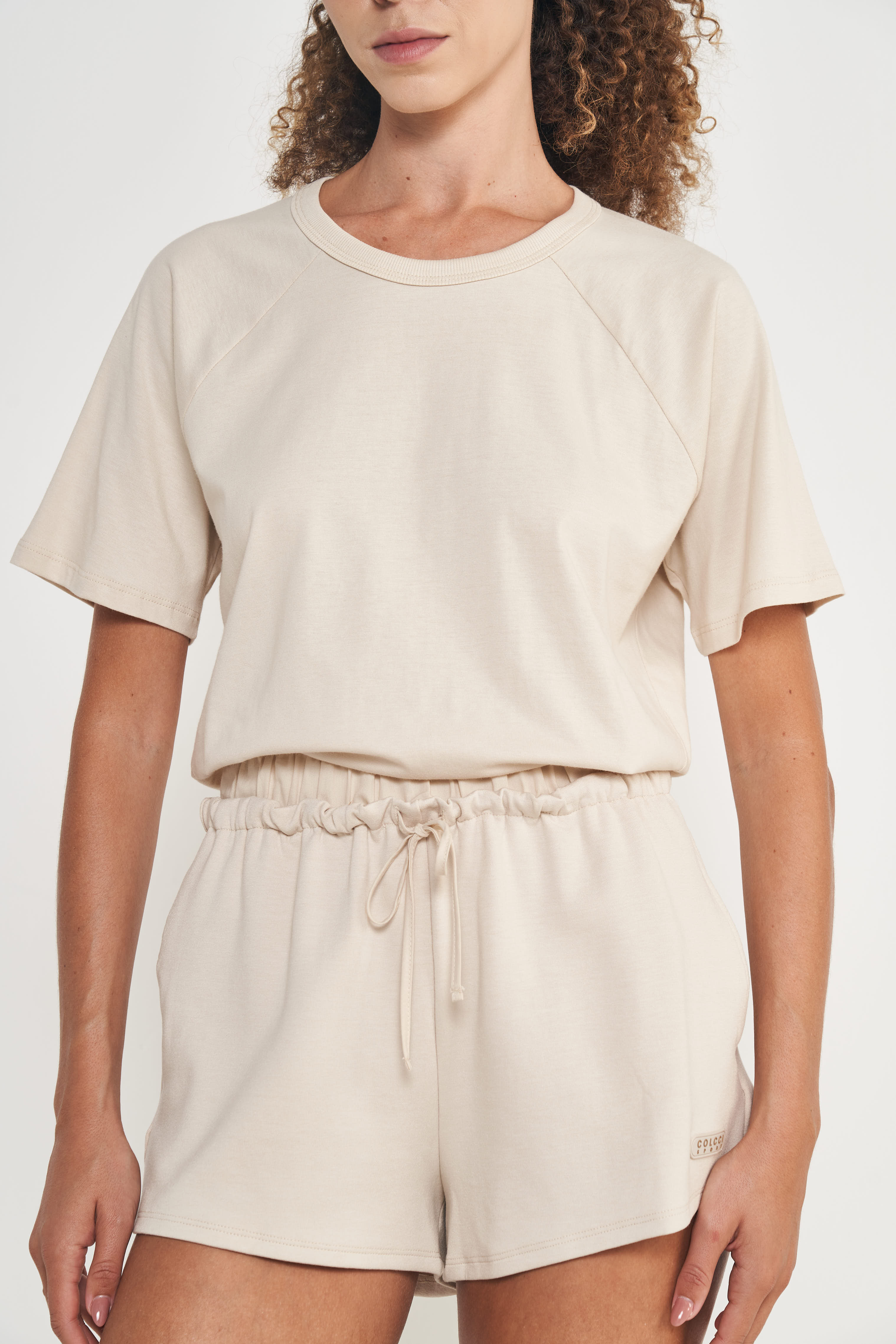 CAMISETA COLCCI G BEGE TAUPE