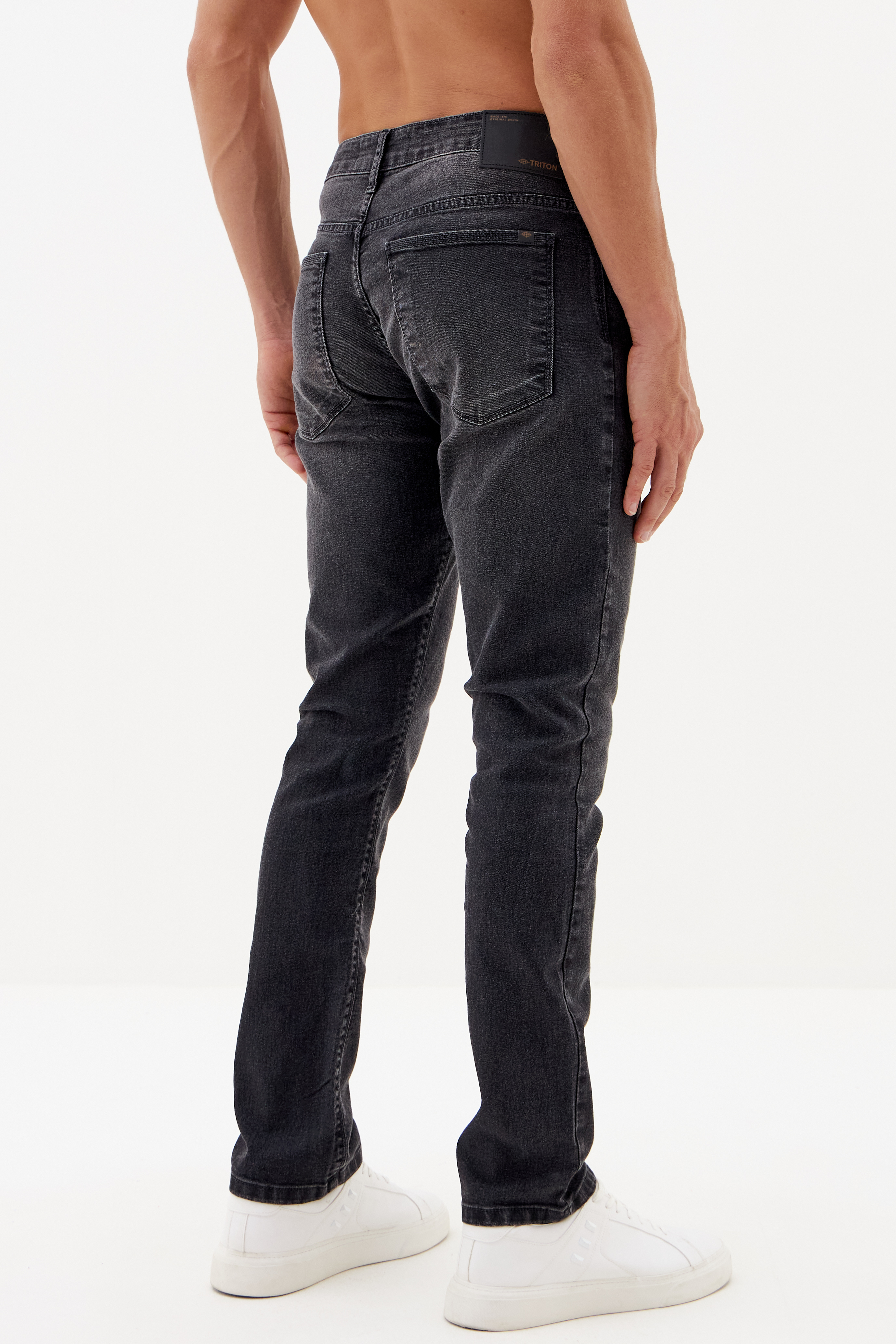 CALÇA JEANS GILSON 46 IND.PRETO