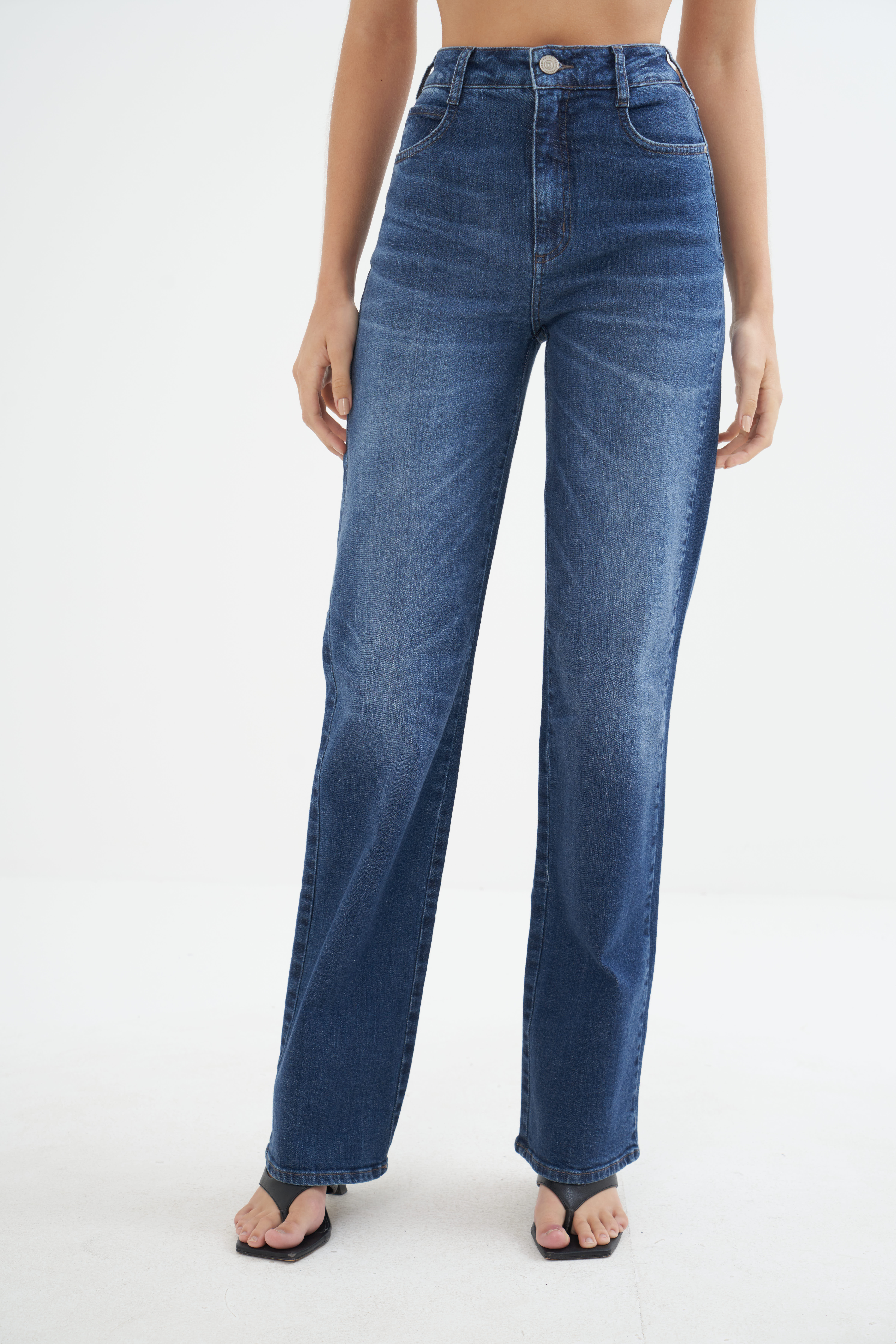 CALÇA JEANS BERLIM STRETCH 38 INDIGO