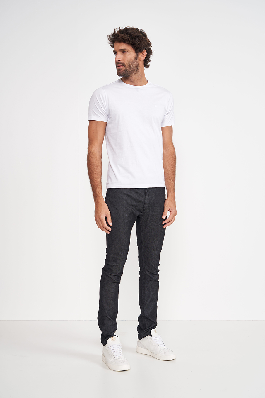 CALÇA JEANS FELIPE SKINNY 40 IND.PRETO
